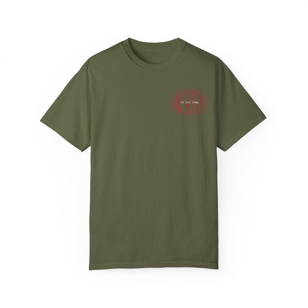 Unisex Garment-Dyed T-Shirt | Greatest of All Time Design