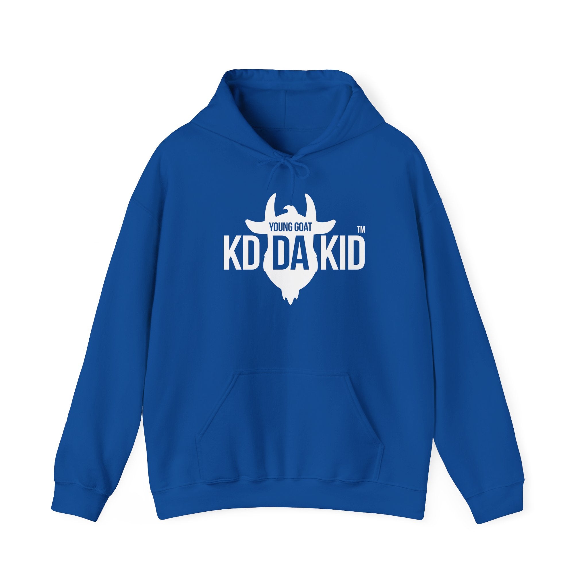 Young Goat KD Da Kid Hoodie, Unisex Heavy Blend Sweatshirt for Teens, Cool Streetwear, Casual Gift, Music Lover Apparel