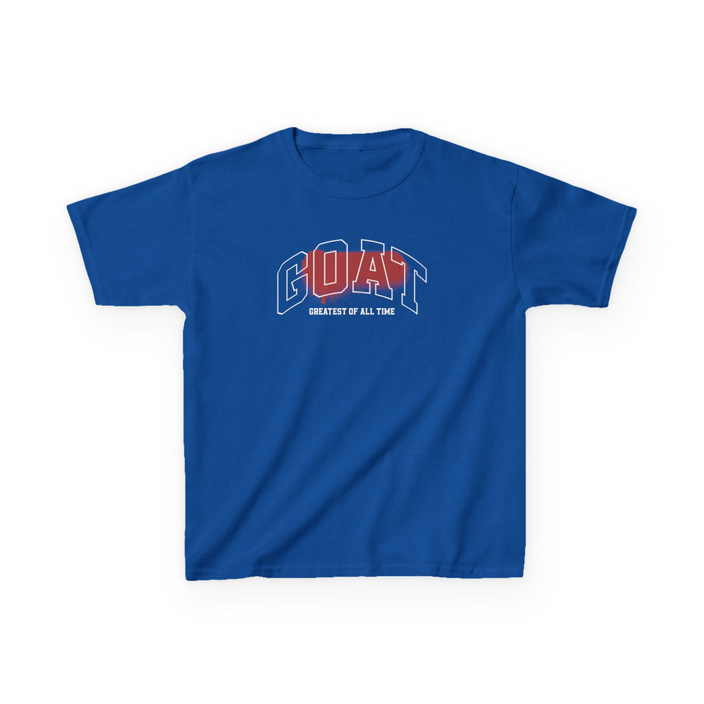 Kids GOAT Graphic Tee - Greatest of All Time Shirt for Young Trendsetters