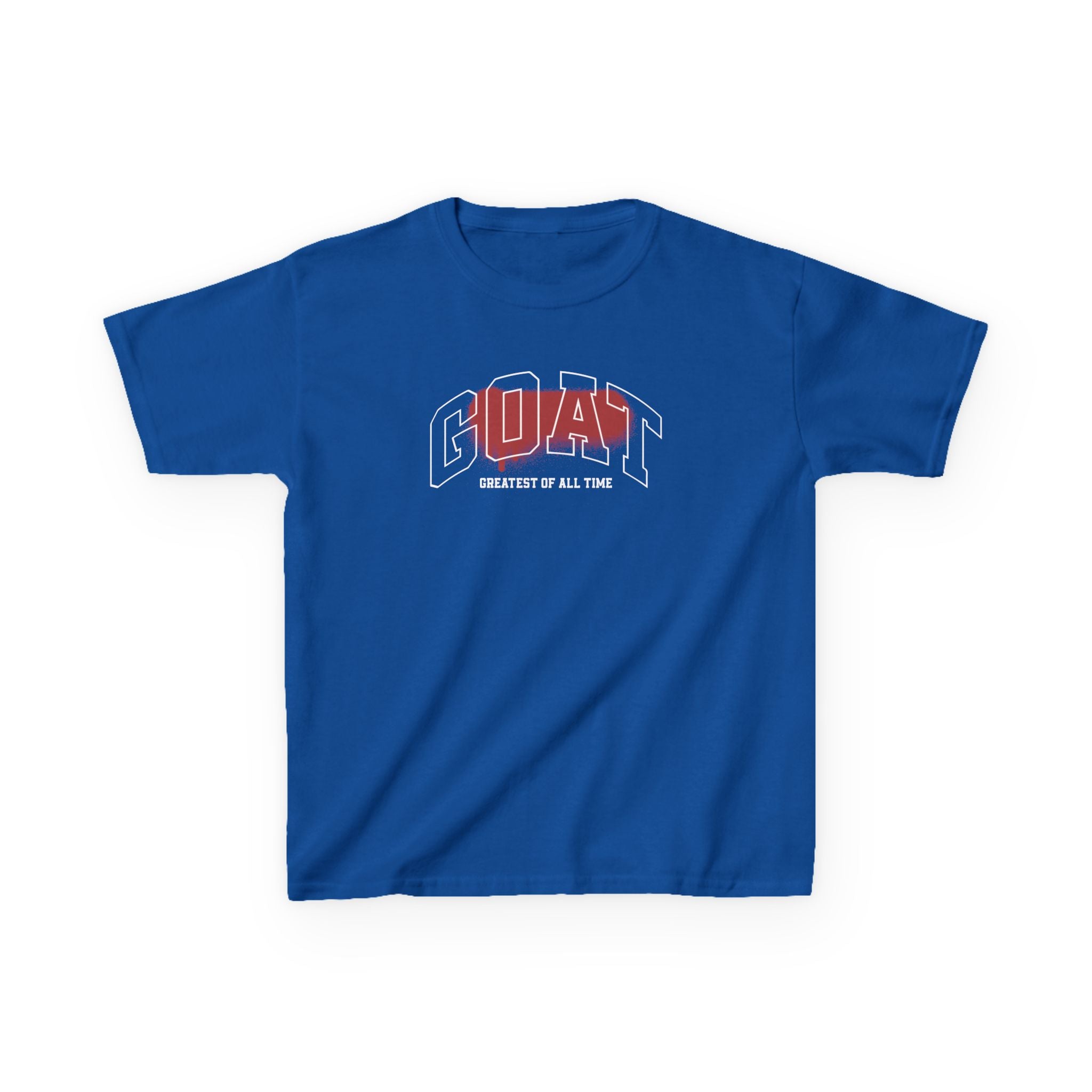 Kids GOAT Graphic Tee - Greatest of All Time Shirt for Young Trendsetters