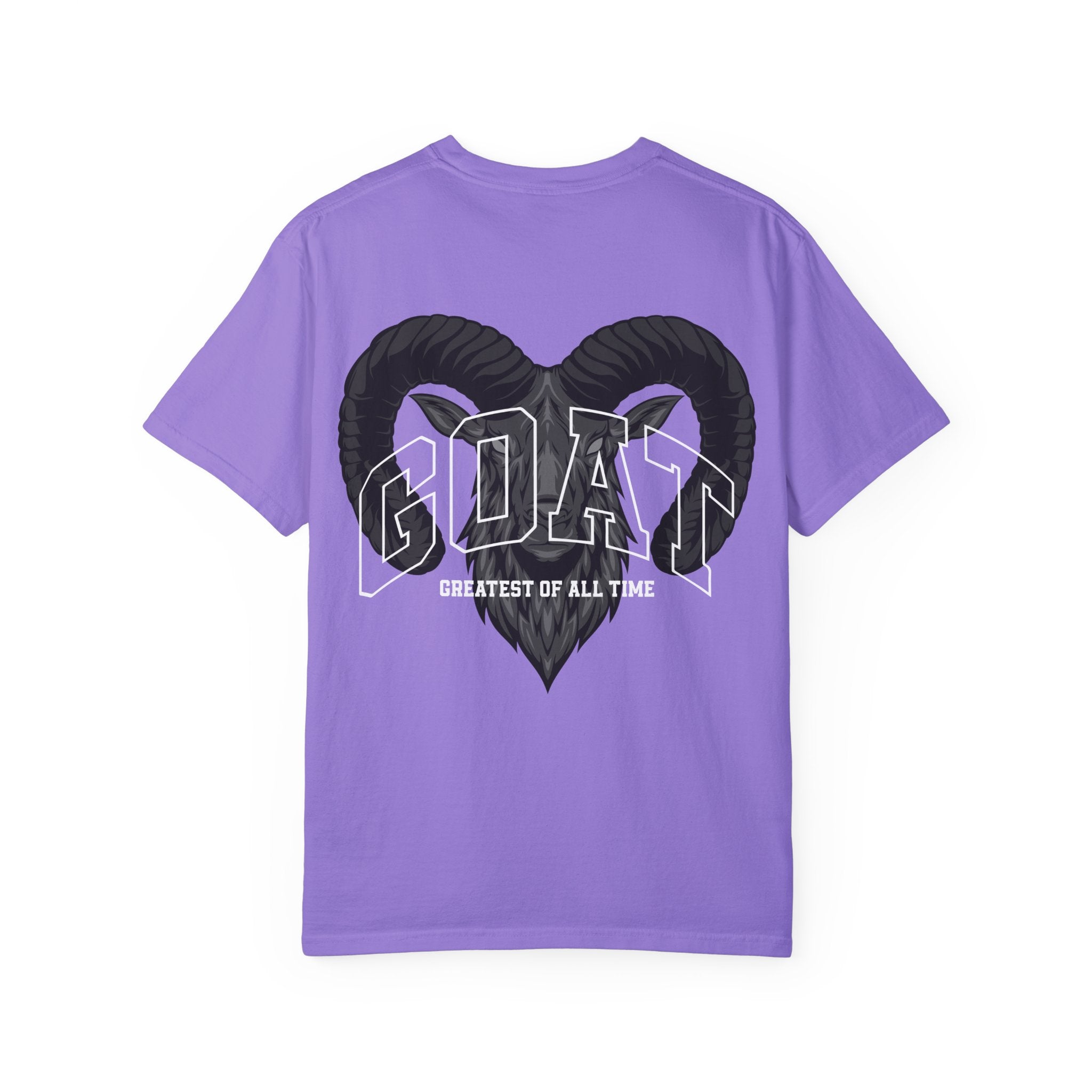 Unisex Garment-Dyed T-Shirt - GOAT Design, Greatest of All Time