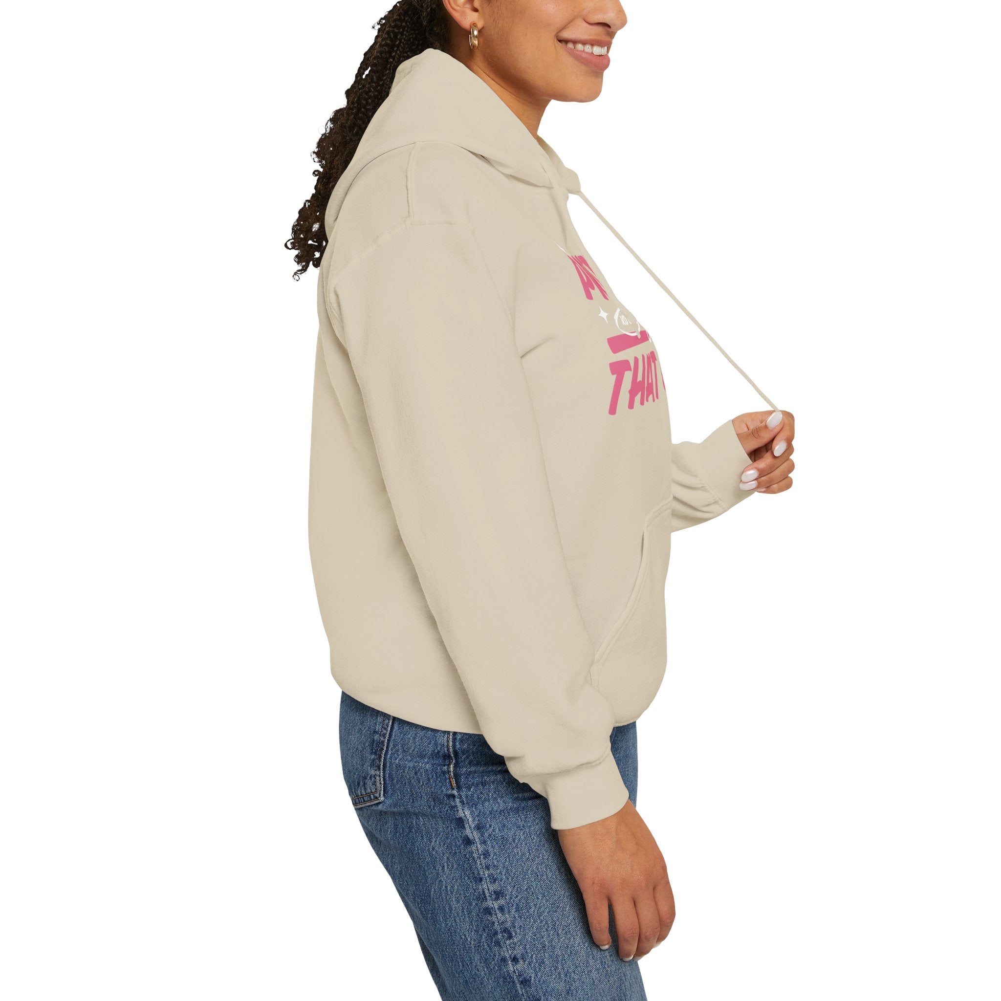 That Girl Hoodie - "Pretty Girl, " Pink Graphic Pullover