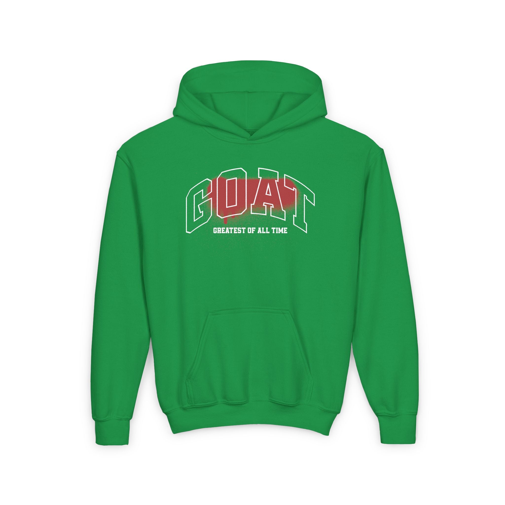Goat Red Spray Paint Youth Hoodie