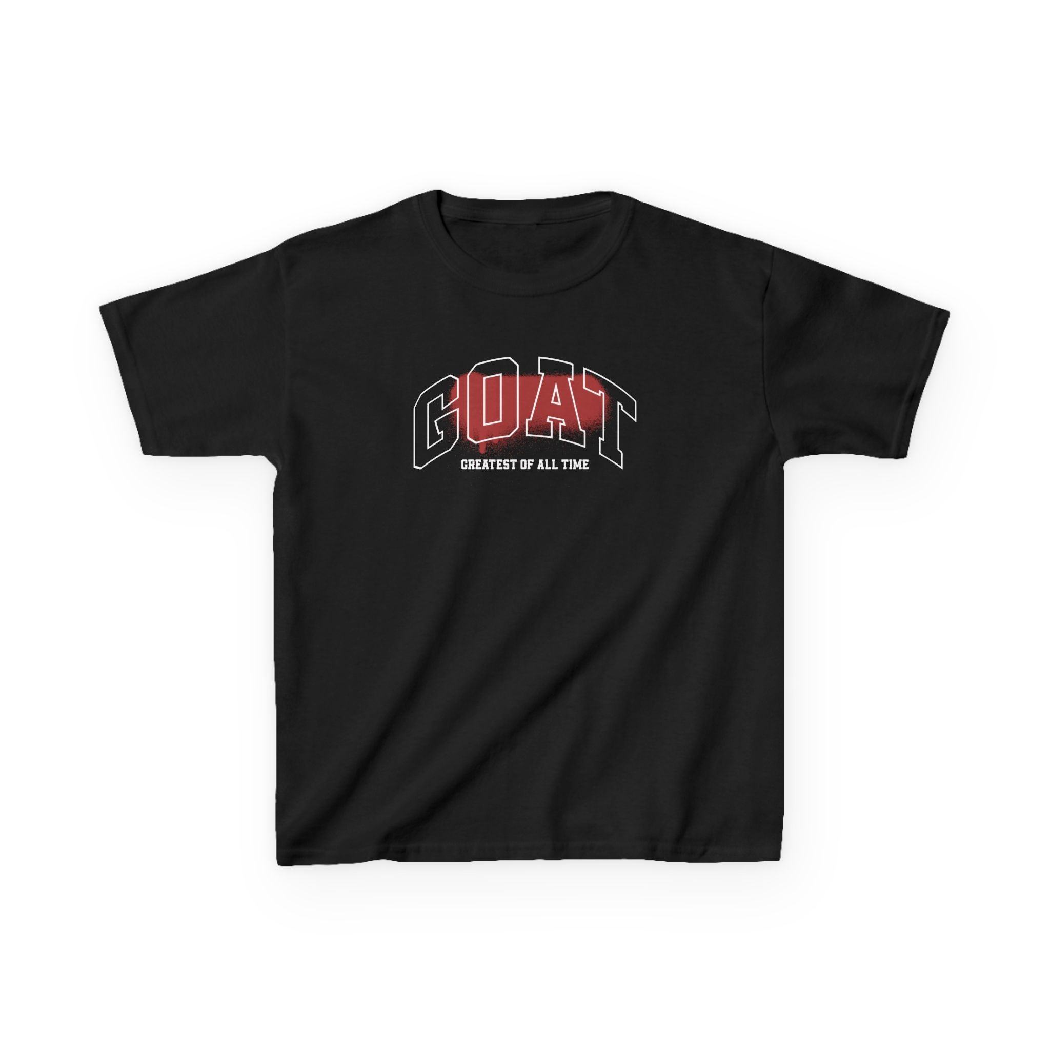 Kids GOAT Graphic Tee - Greatest of All Time Shirt for Young Trendsetters