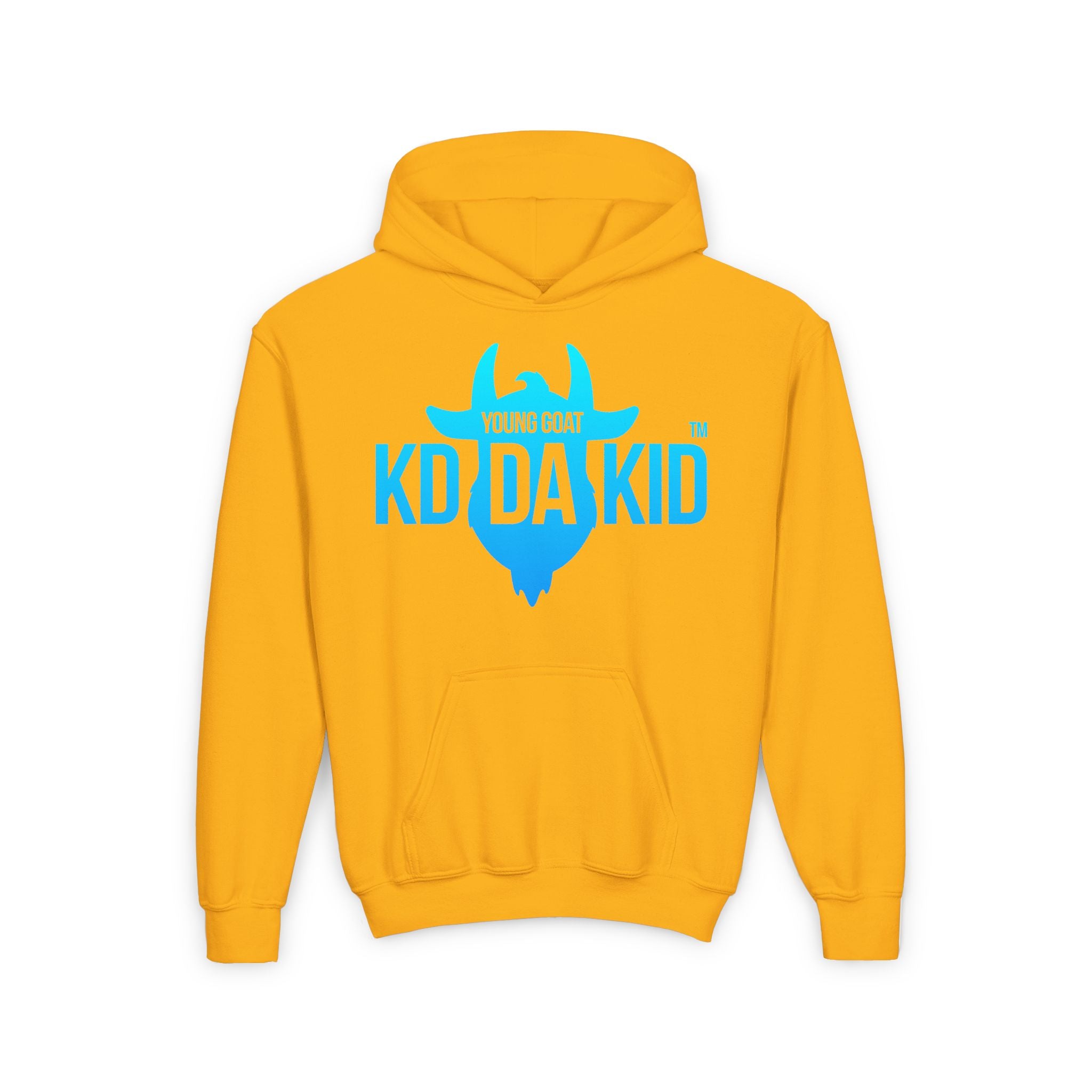 Young Goat Kid Hoodie - Youth Heavy Blend Sweatshirt for Trendy Kids