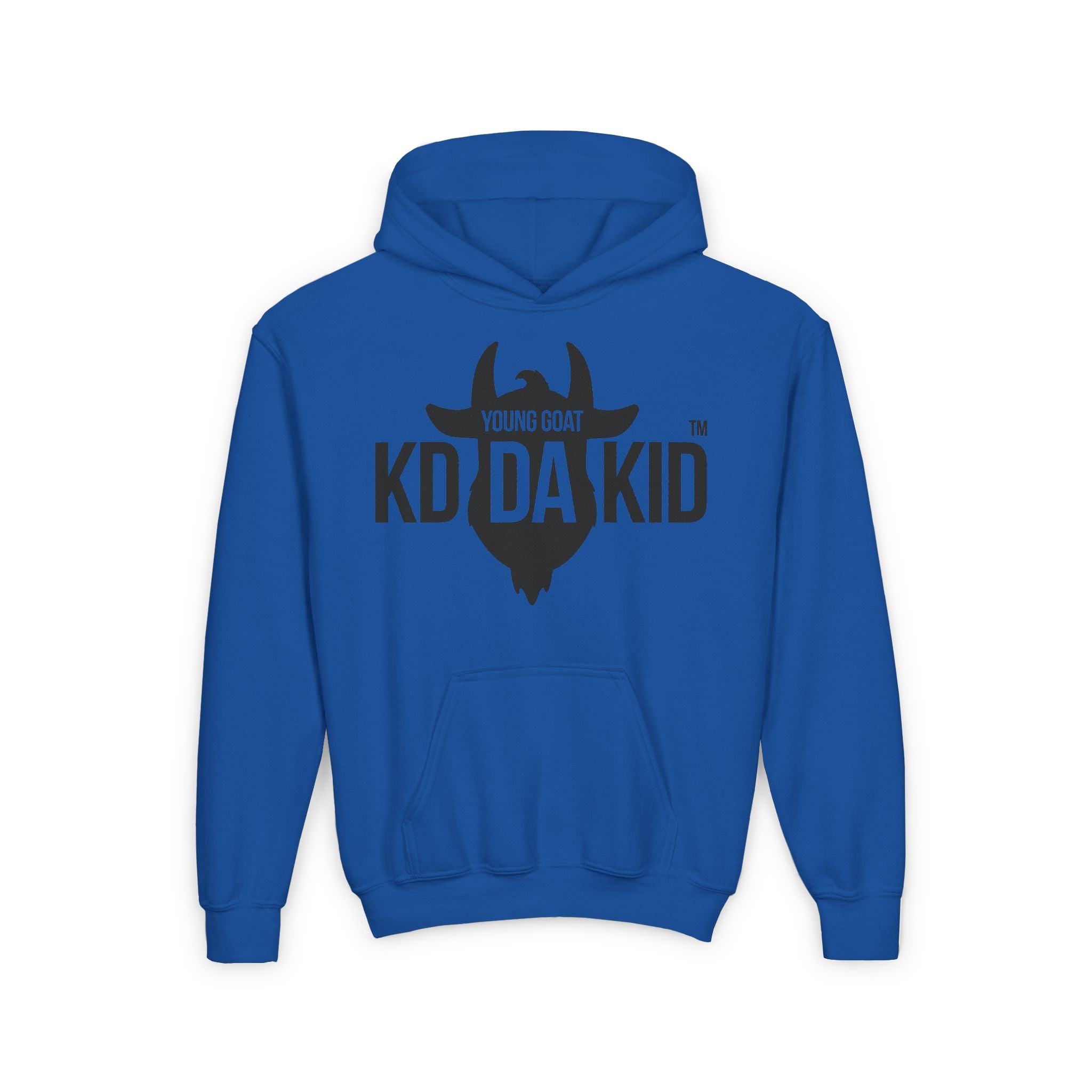 Youth Heavy Blend Hoodie - "Young Goat KD Da Kid" - Perfect Gift for Young Athletes