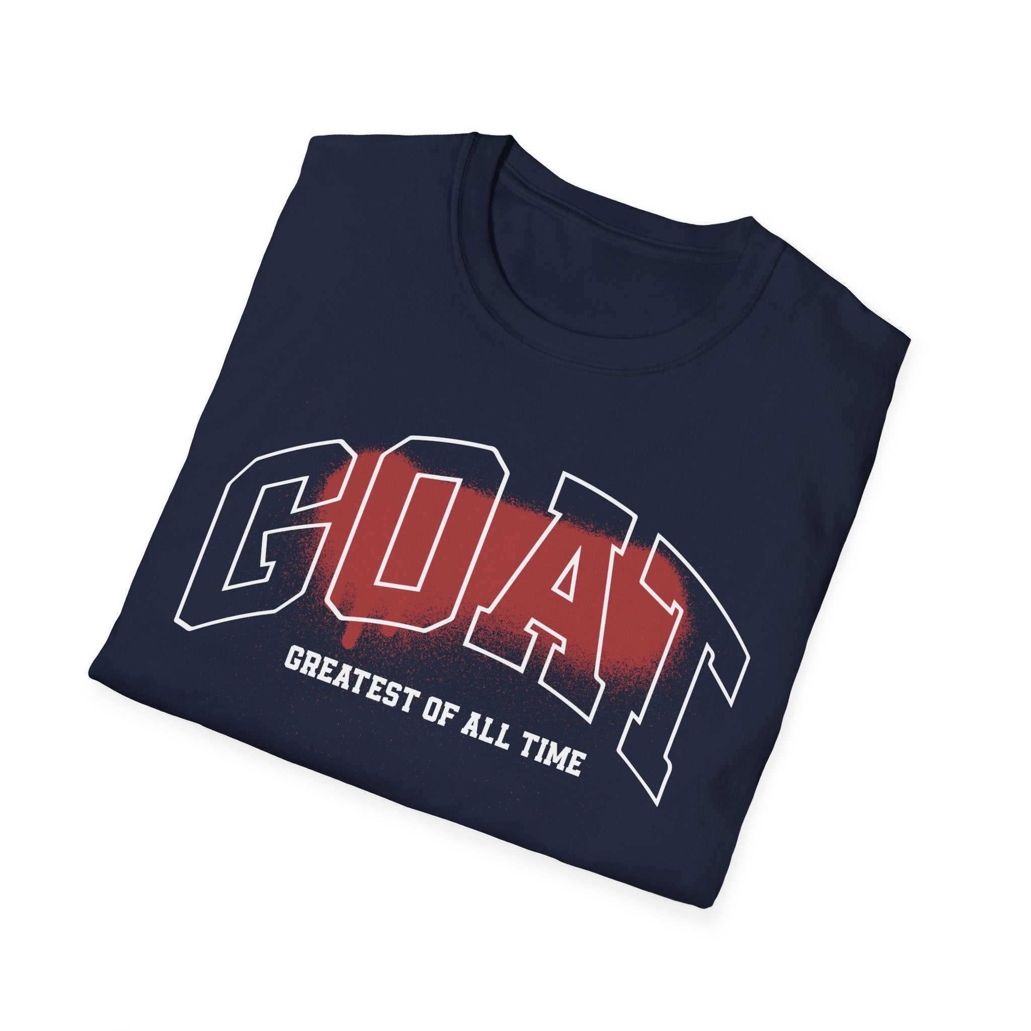 GOAT Graphic Unisex Softstyle T-Shirt - Greatest of All Time Tee