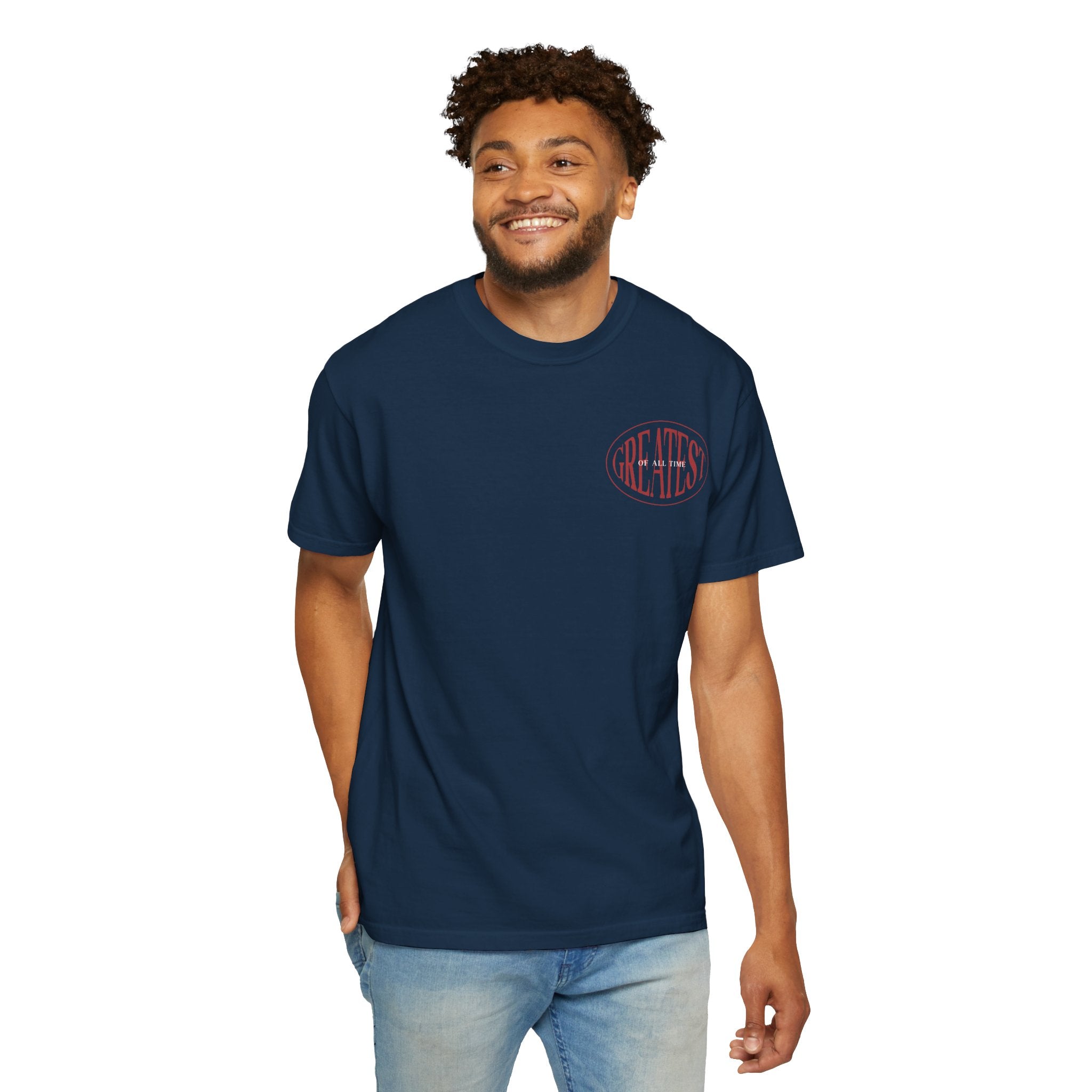 Unisex Garment-Dyed T-Shirt | Greatest of All Time Design