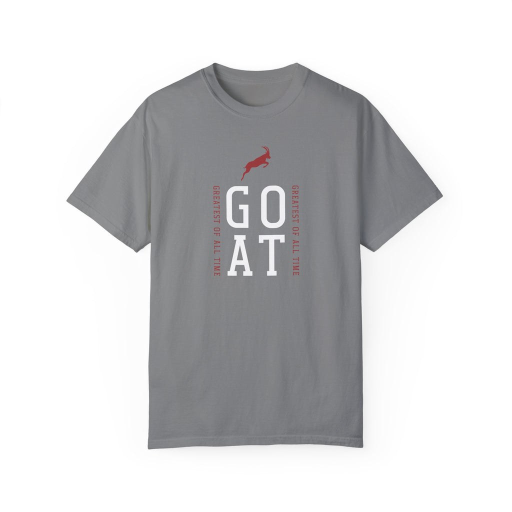 GOAT Unisex Garment-Dyed T-shirt - Greatest of All Time Casual Tee