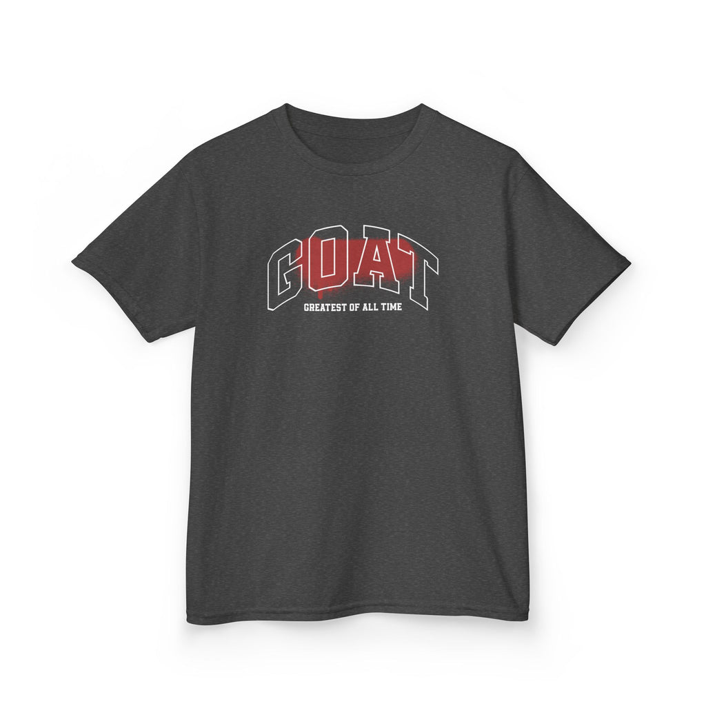 Kids GOAT Graphic Tee - Greatest of All Time Shirt for Young Trendsetters