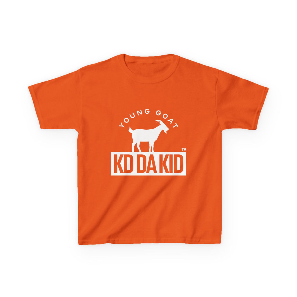 Young Goat Kids Tee - Cool Black Cotton T-shirt for Young Trendsetters