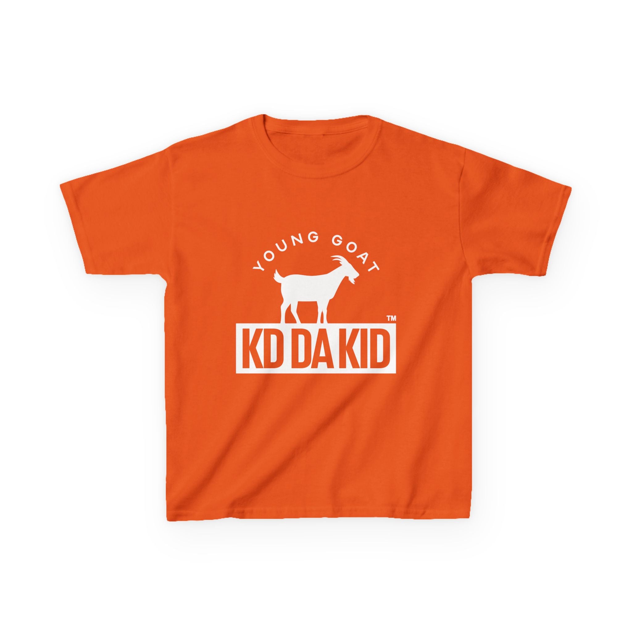 Young Goat Kids Tee - Cool Black Cotton T-shirt for Young Trendsetters