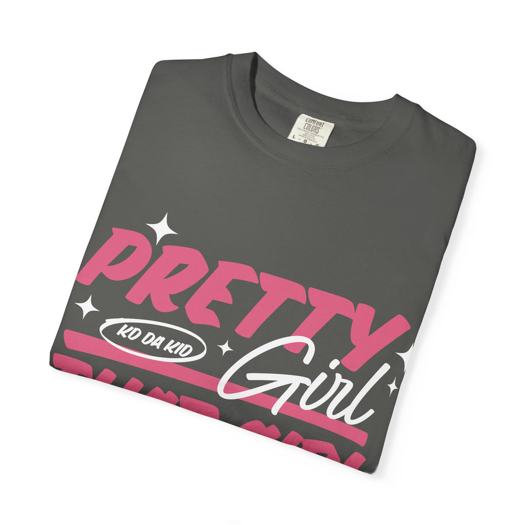 Pretty Girl That Girl T-Shirt – Retro Pink & Orange Graphic Tee