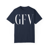 Motivational Unisex Garment-Dyed T-Shirt - Grind Focus Vision