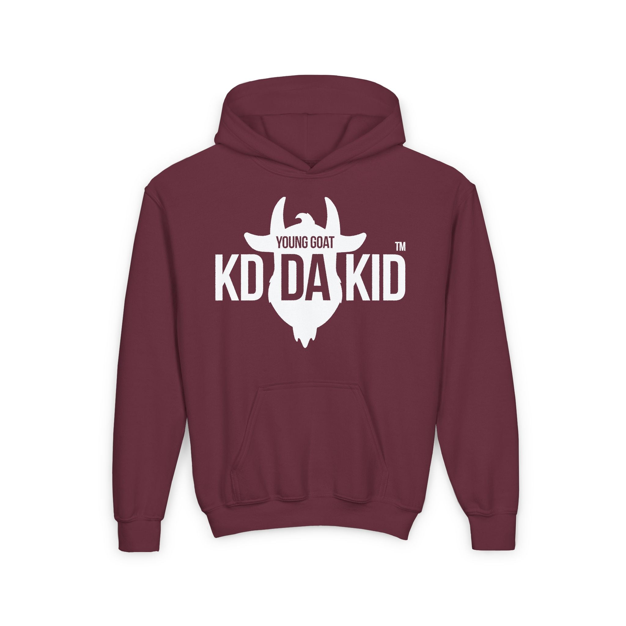 Young Goat Youth Hoodie - KD DA KID - Trendy Pullover for Kids