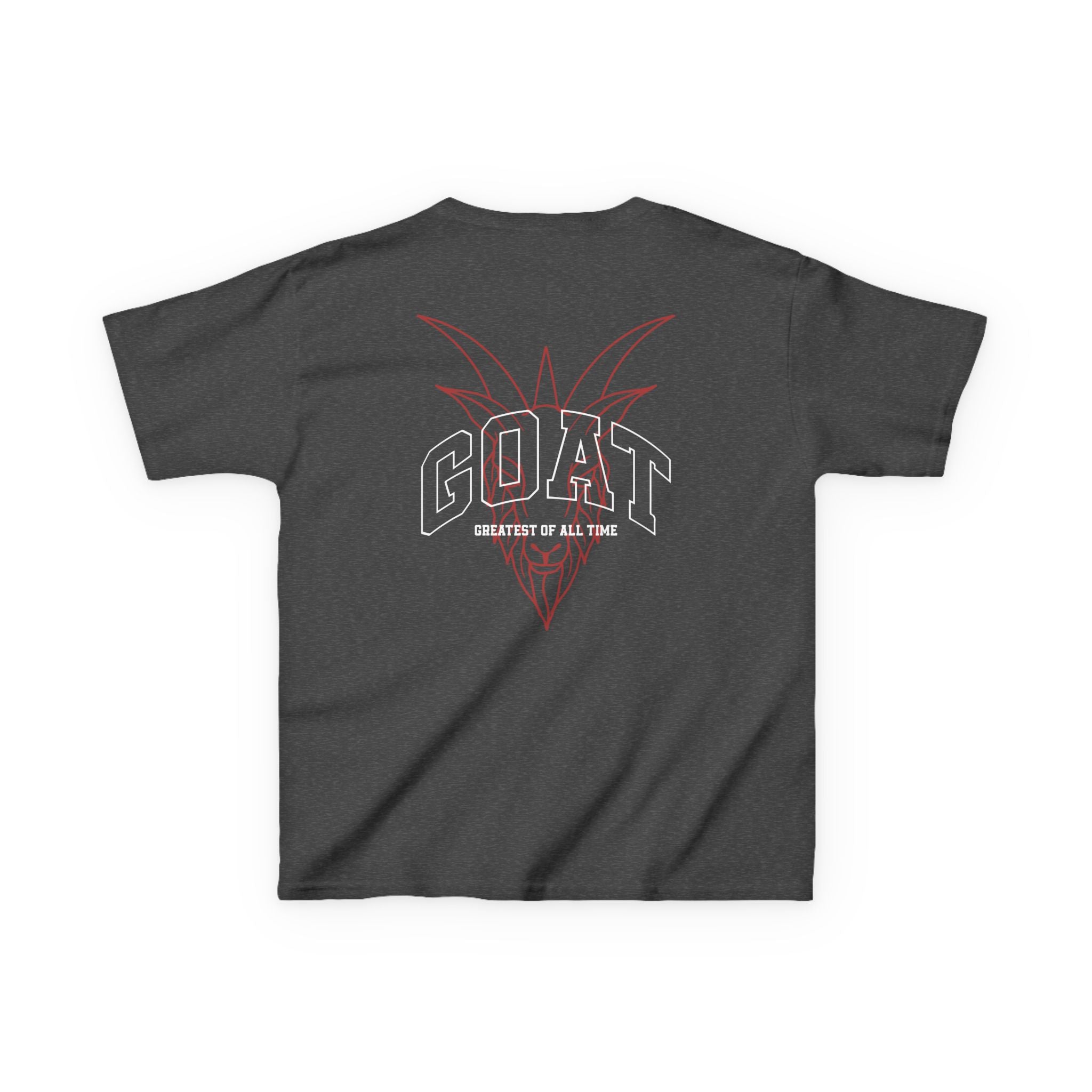 Kids GOAT Graphic Tee - Greatest of All Time Shirt for Young Trendsetters