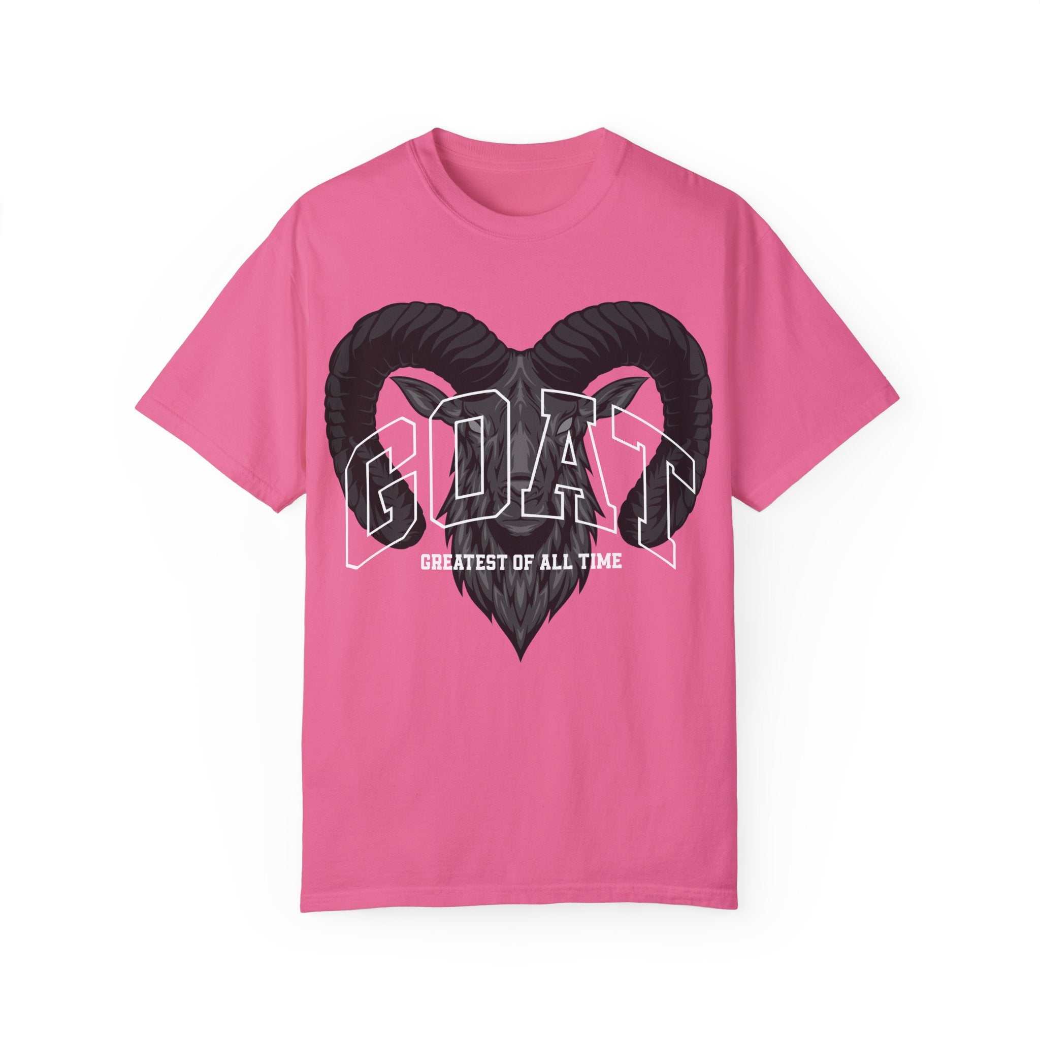 Unisex Garment-Dyed T-Shirt - GOAT Design, Greatest of All Time