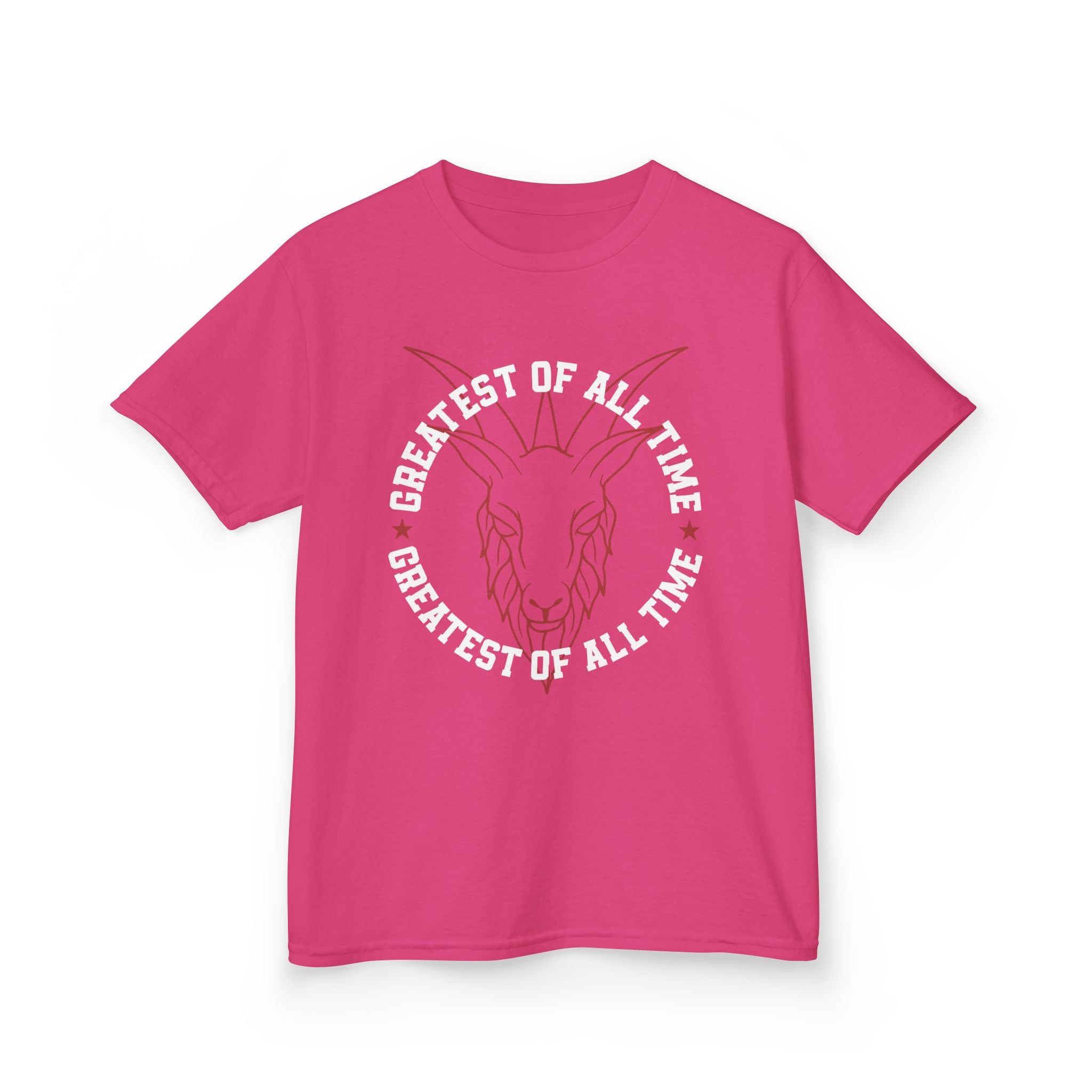 Kids Heavy Cotton™ Tee - Greatest of All Time Graphic Tee