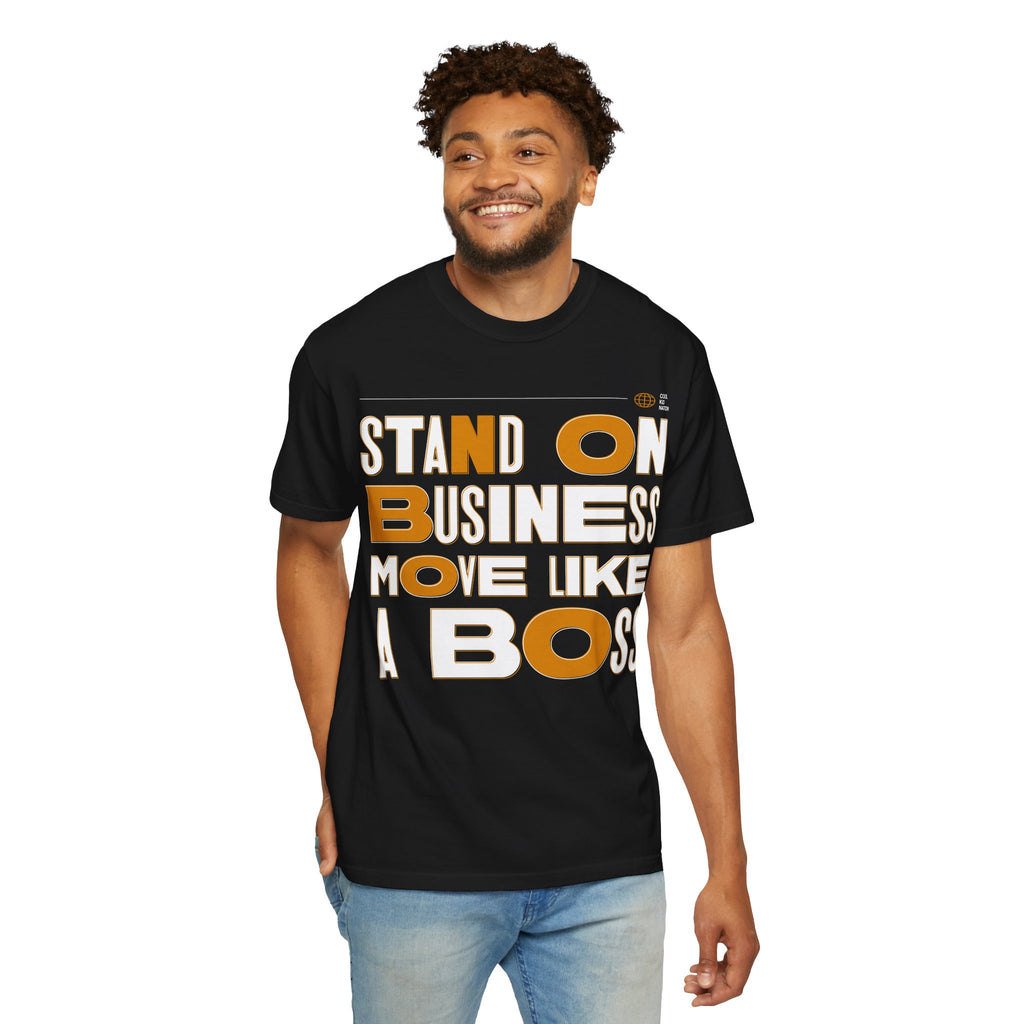 Unisex Business Motivational T-Shirt - "Move Like A Boss"