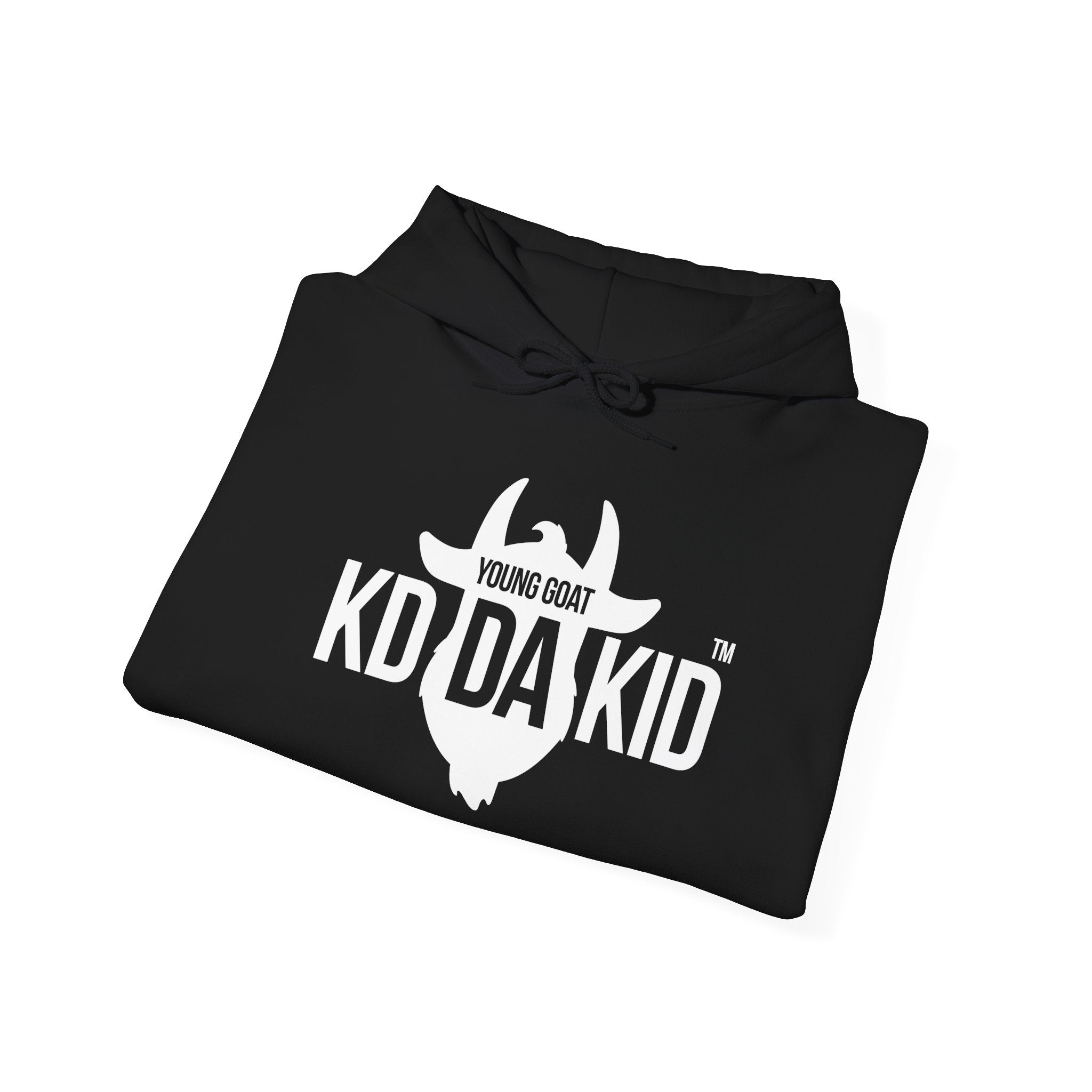 Young Goat KD Da Kid Hoodie, Unisex Heavy Blend Sweatshirt for Teens, Cool Streetwear, Casual Gift, Music Lover Apparel