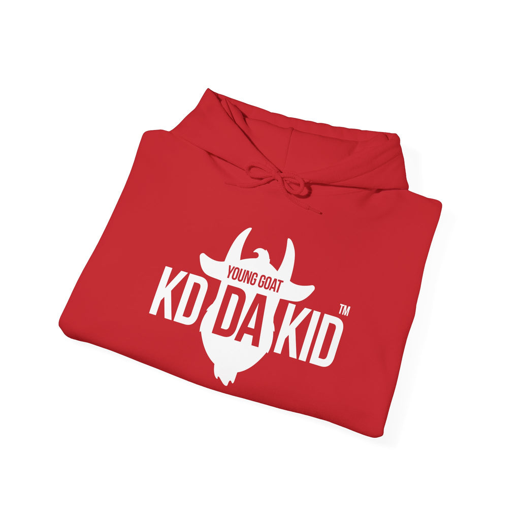 Young Goat KD Da Kid Hoodie, Unisex Heavy Blend Sweatshirt for Teens, Cool Streetwear, Casual Gift, Music Lover Apparel