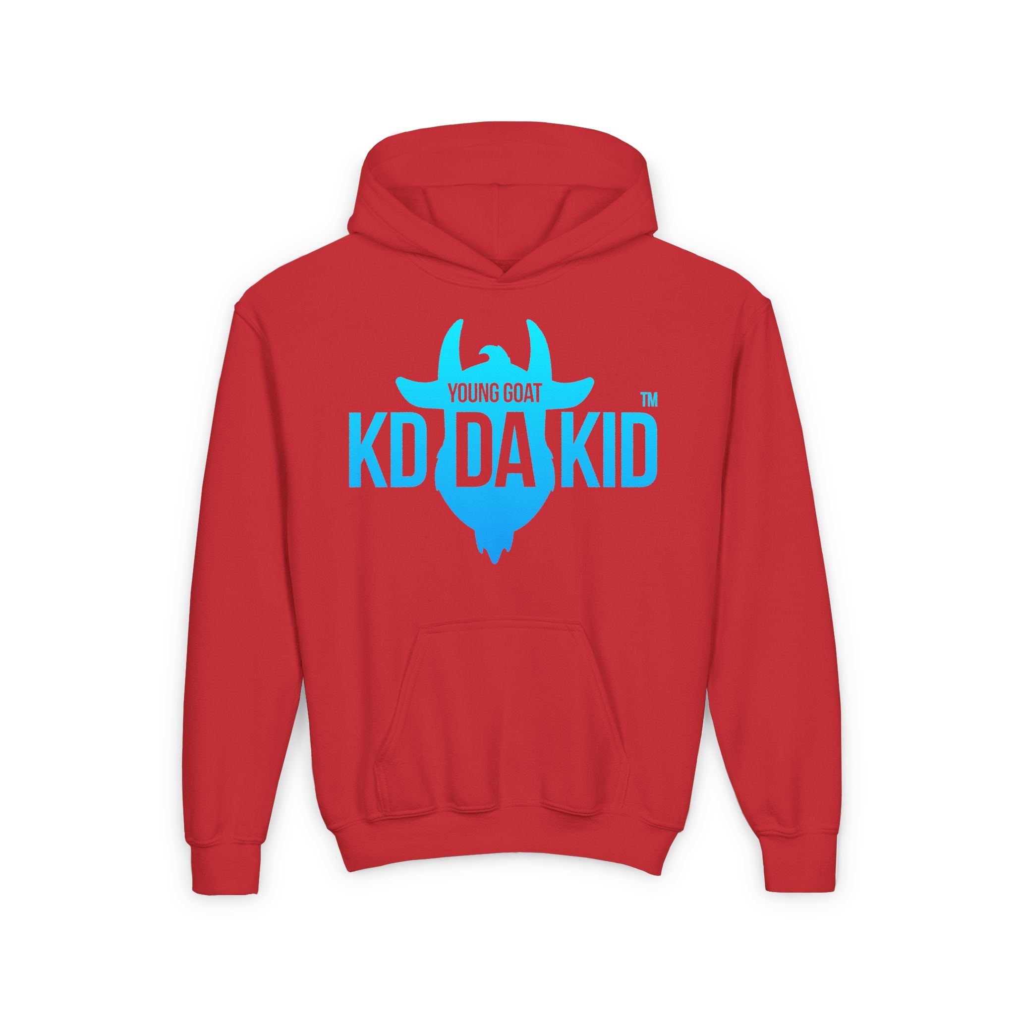 Young Goat Kid Hoodie - Youth Heavy Blend Sweatshirt for Trendy Kids