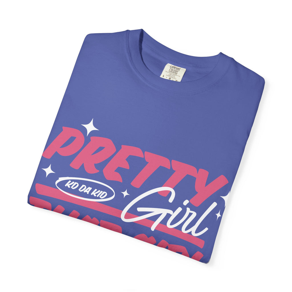 Pretty Girl That Girl T-Shirt – Retro Pink & Orange Graphic Tee