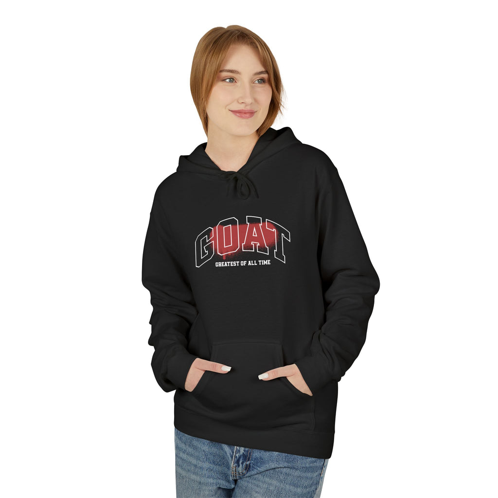 GOAT Hoodie - Red Spray Paint