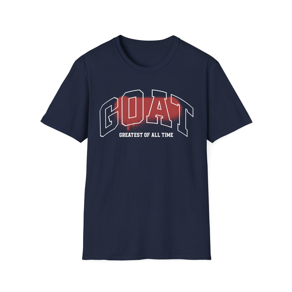 GOAT Graphic Unisex Softstyle T-Shirt - Greatest of All Time Tee