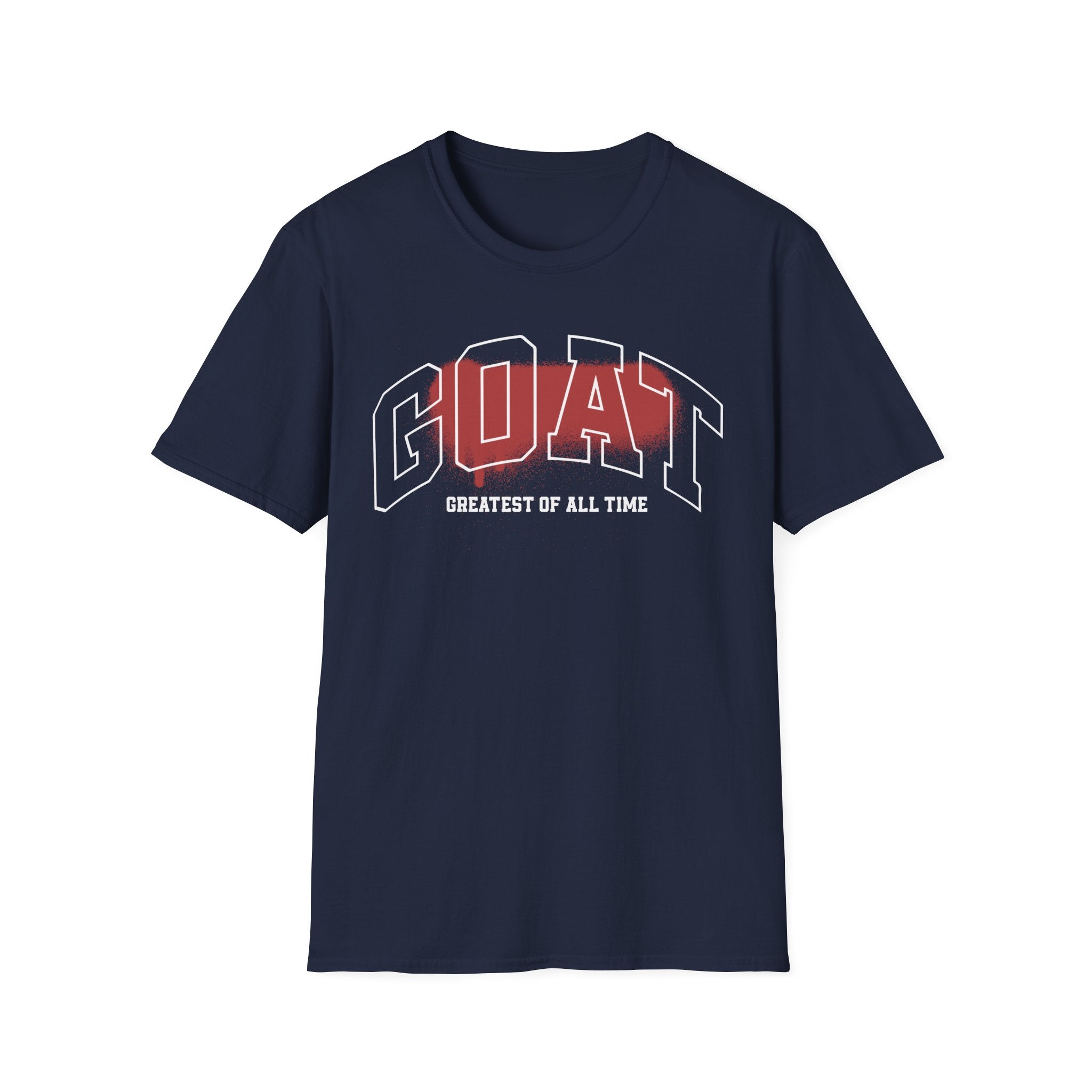 GOAT Graphic Unisex Softstyle T-Shirt - Greatest of All Time Tee