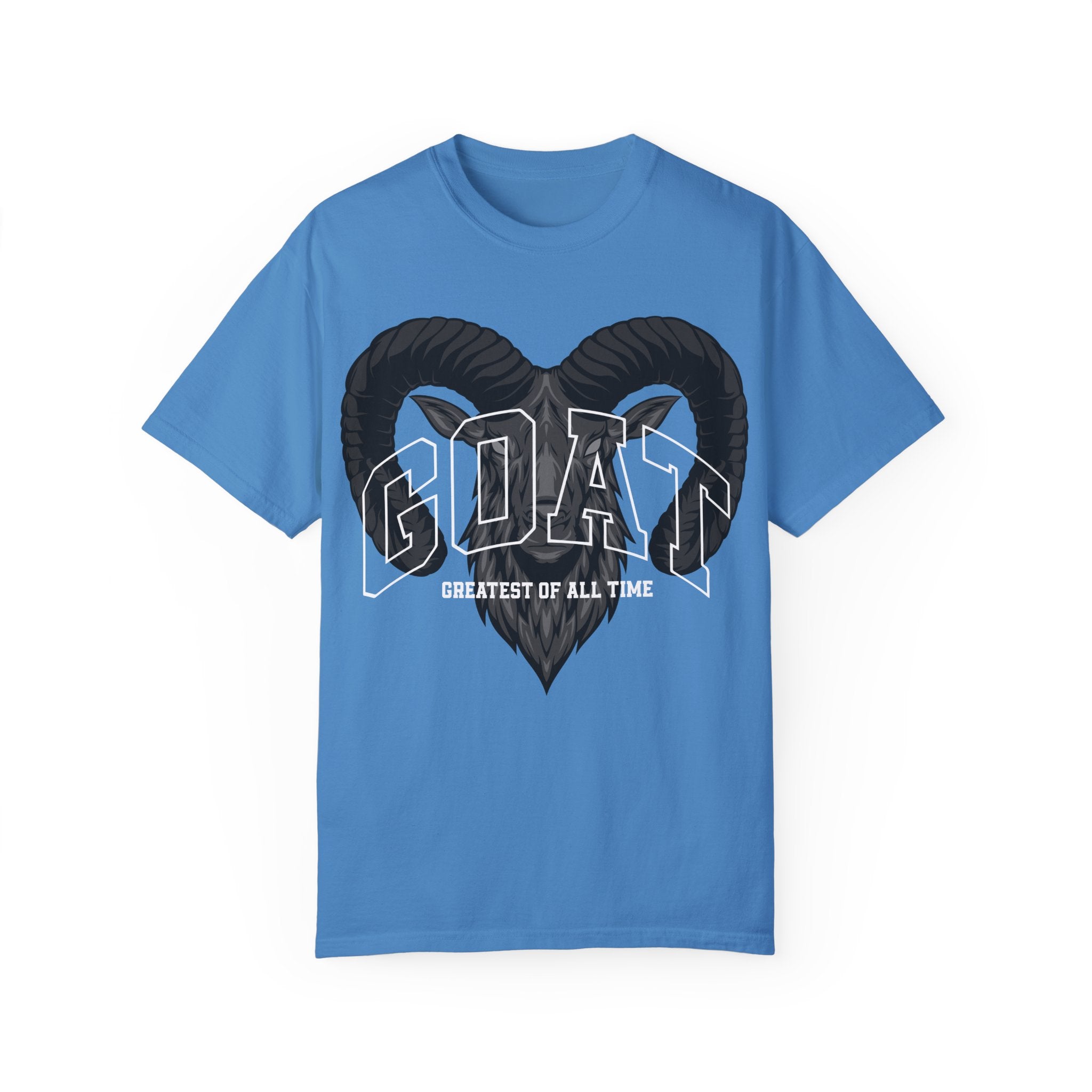 Unisex Garment-Dyed T-Shirt - GOAT Design, Greatest of All Time
