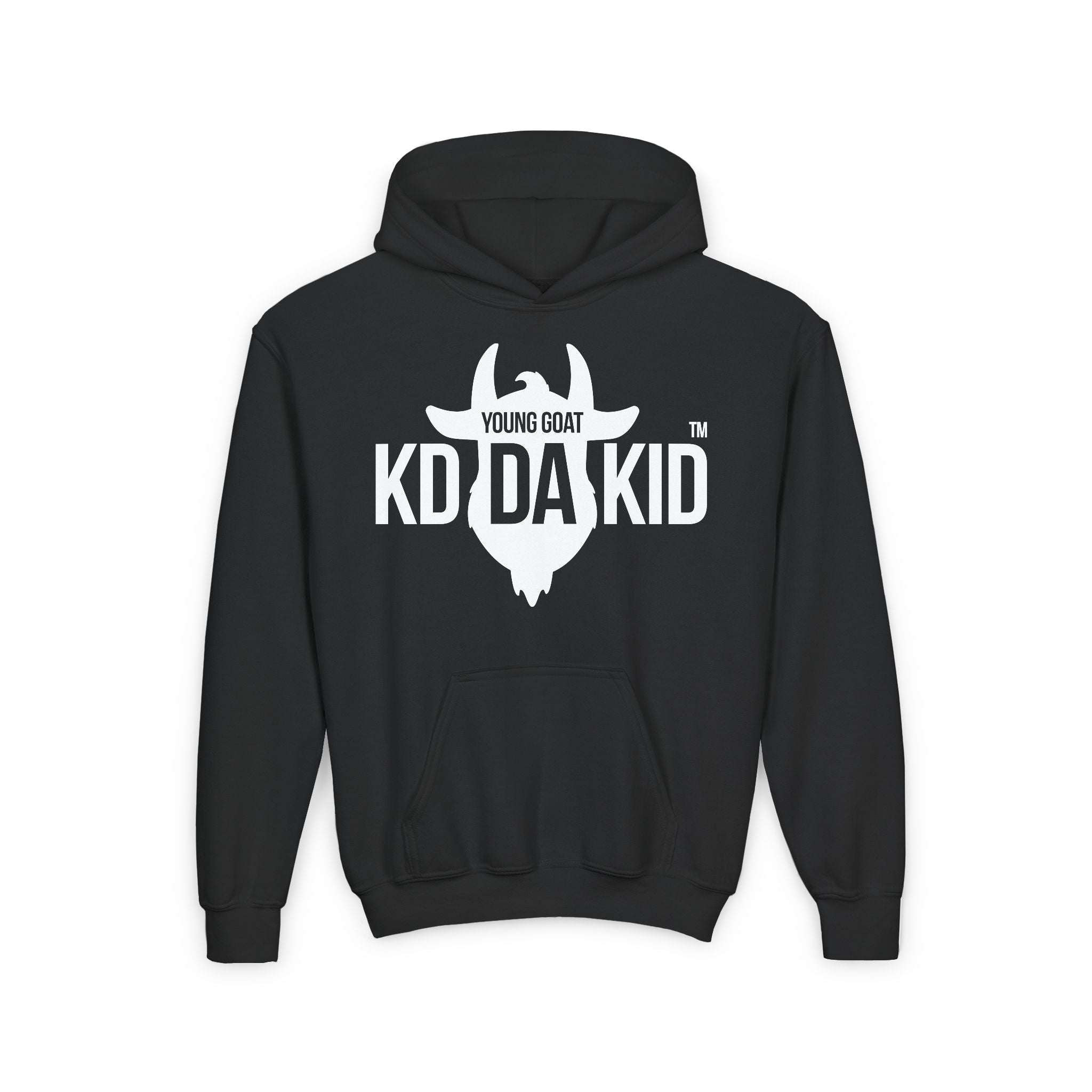 Young Goat Youth Hoodie - KD DA KID - Trendy Pullover for Kids
