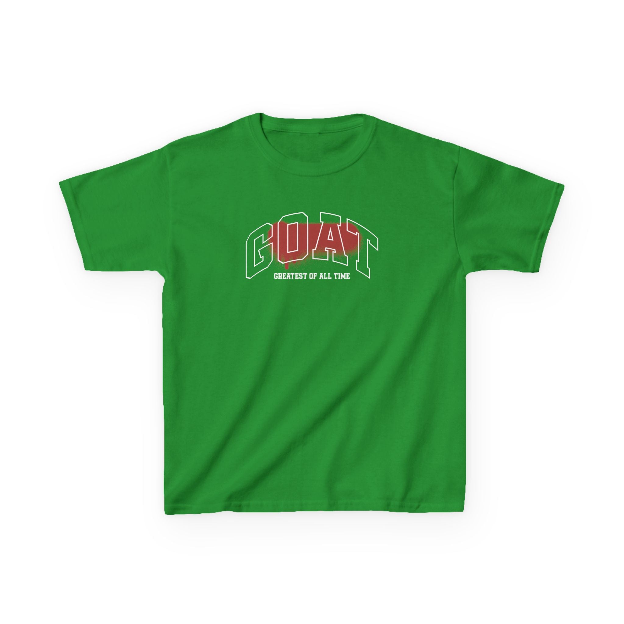 Kids GOAT Graphic Tee - Greatest of All Time Shirt for Young Trendsetters