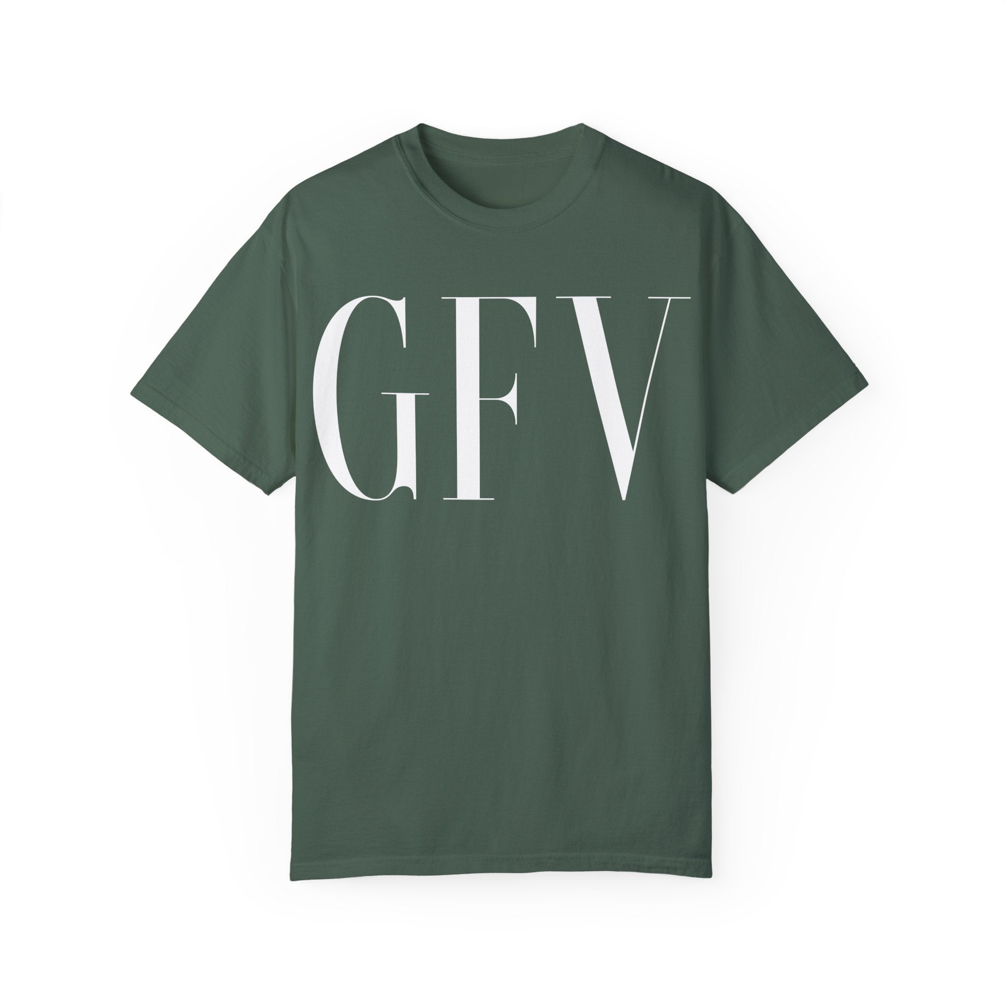 Motivational Unisex Garment-Dyed T-Shirt - Grind Focus Vision