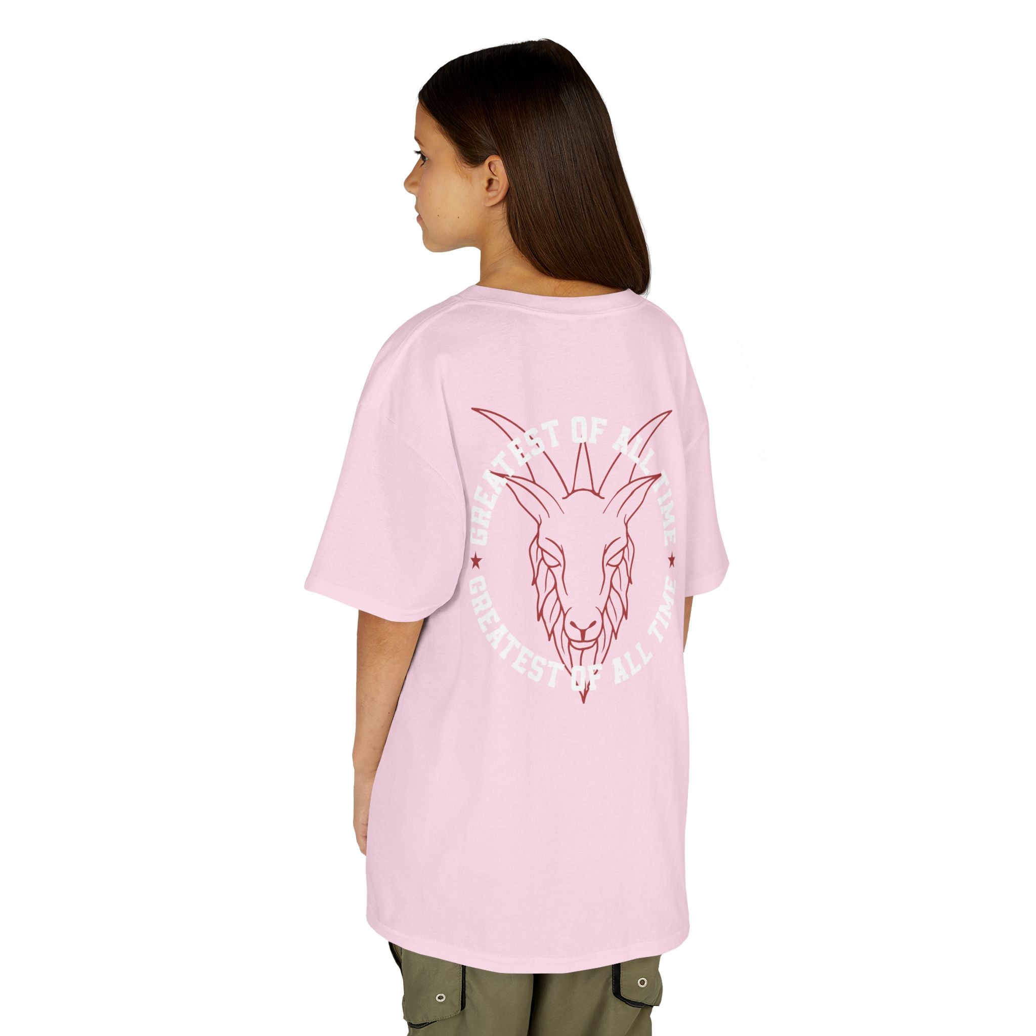 Kids Heavy Cotton™ Tee - Greatest of All Time Graphic Tee