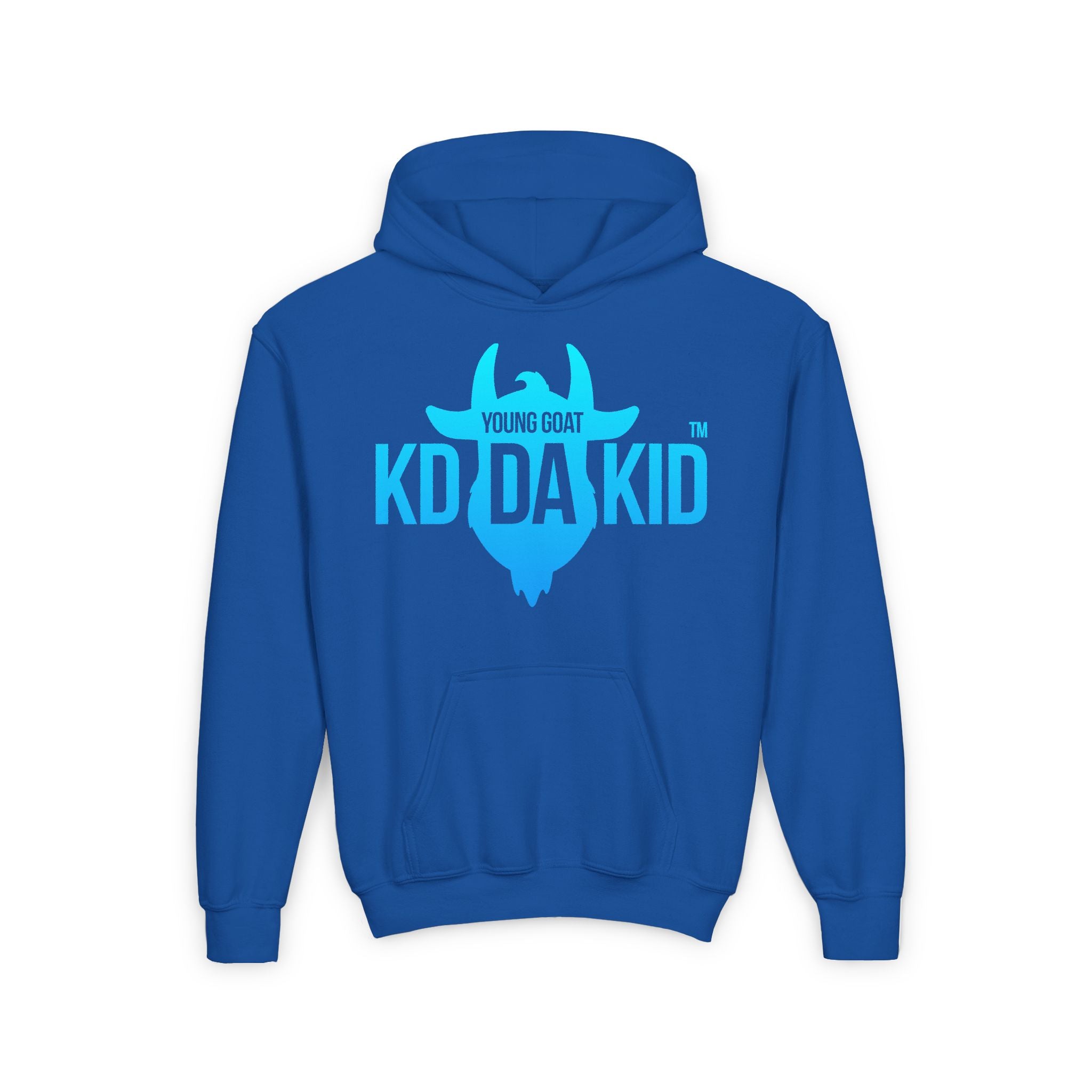 Young Goat Kid Hoodie - Youth Heavy Blend Sweatshirt for Trendy Kids