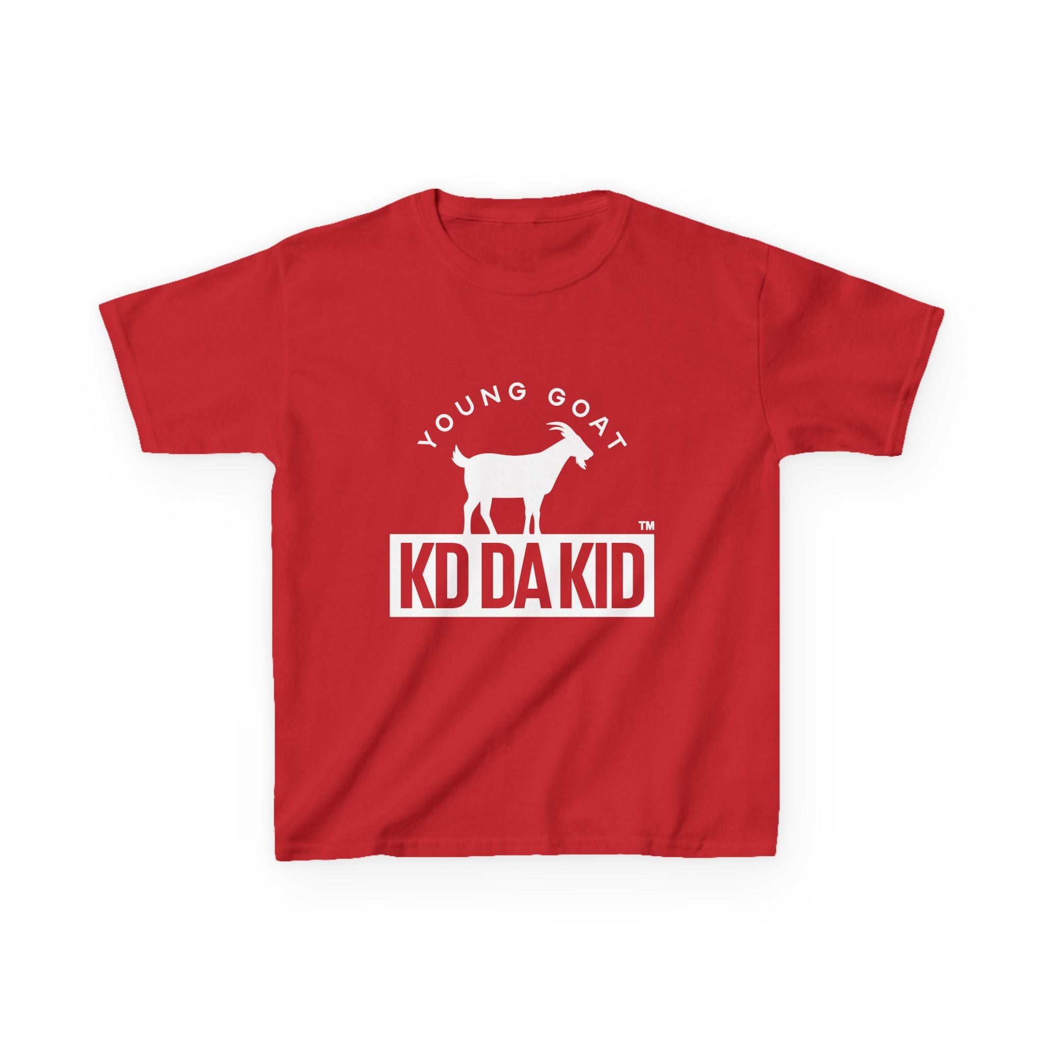 Young Goat Kids Tee - Cool Black Cotton T-shirt for Young Trendsetters
