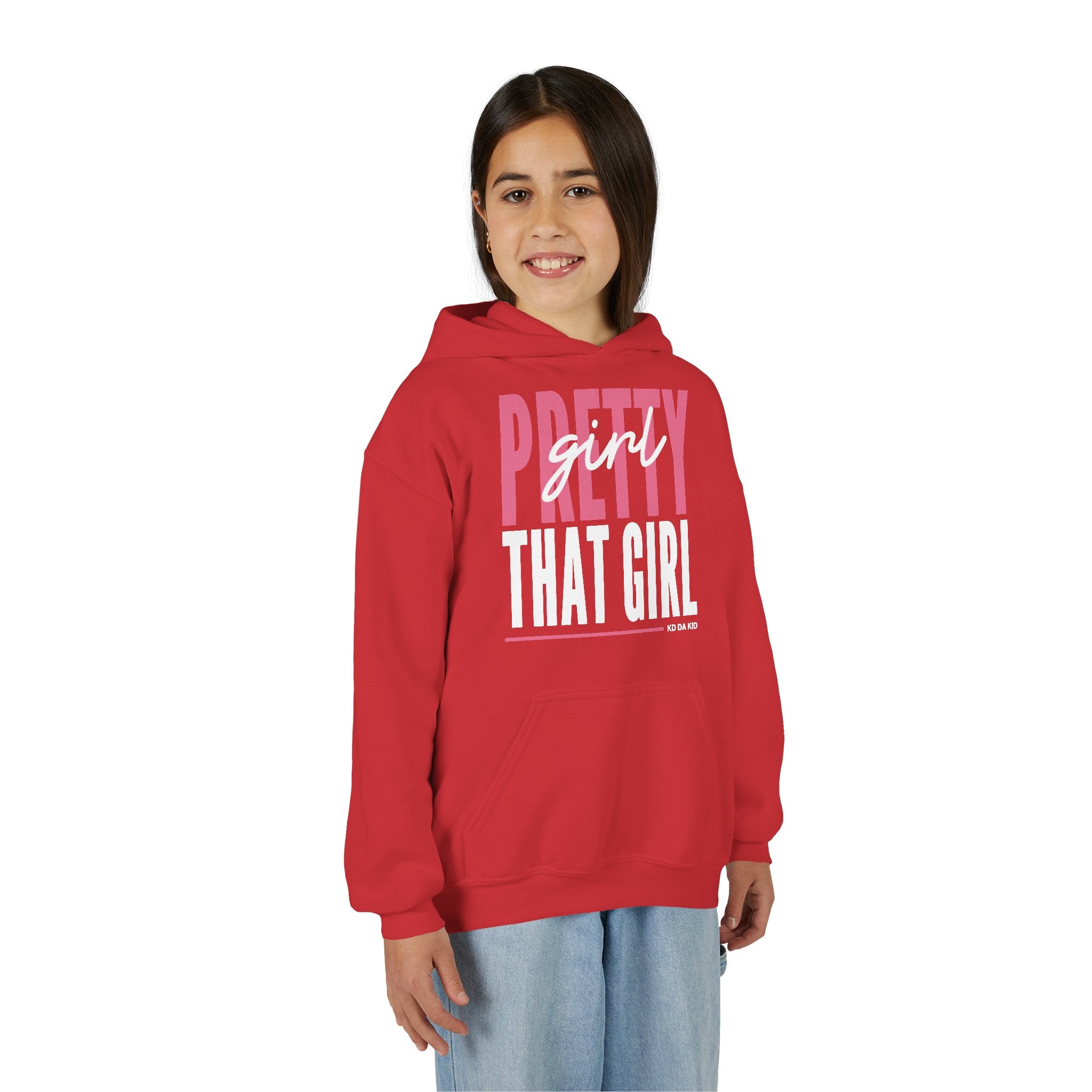 Youth That Girl Hoodie — "Pretty Girl" Youth Graphic Sweatshirt