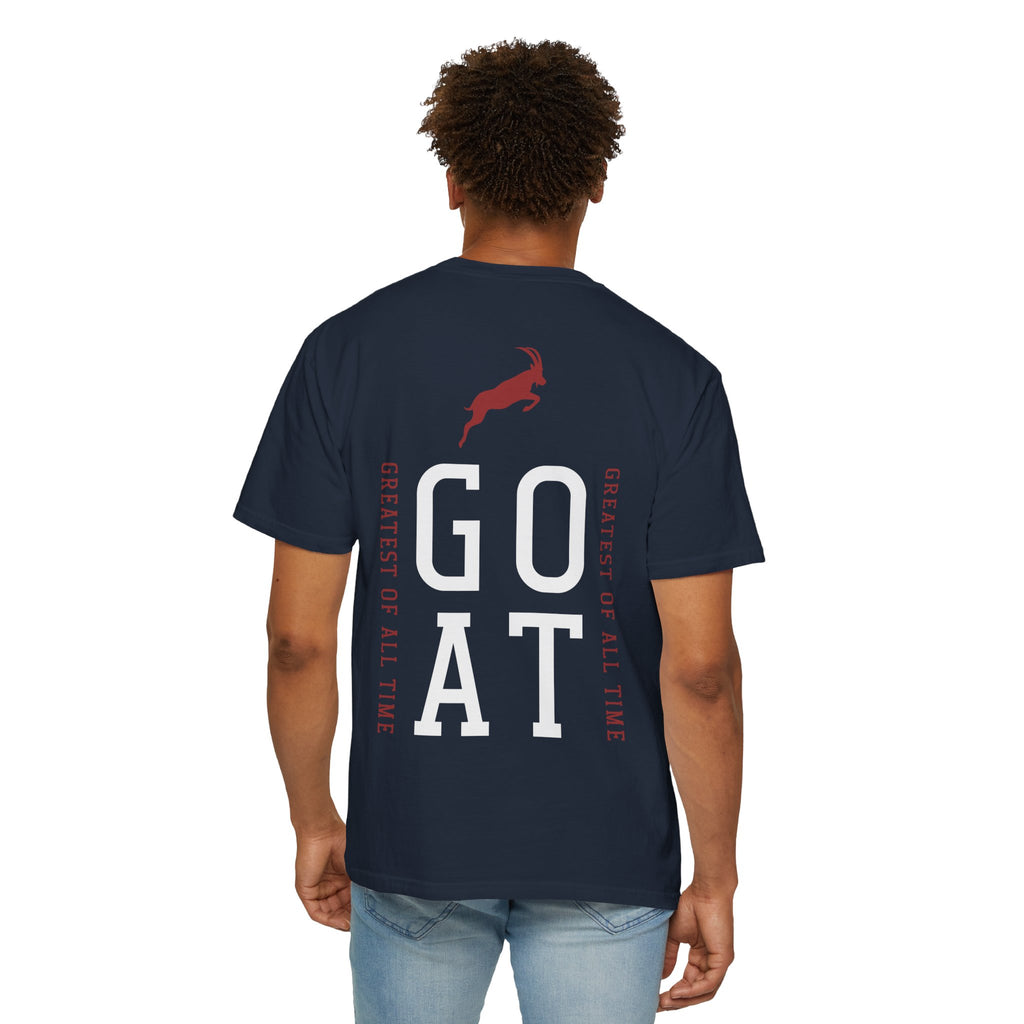 GOAT Unisex Garment-Dyed T-shirt - Greatest of All Time Casual Tee