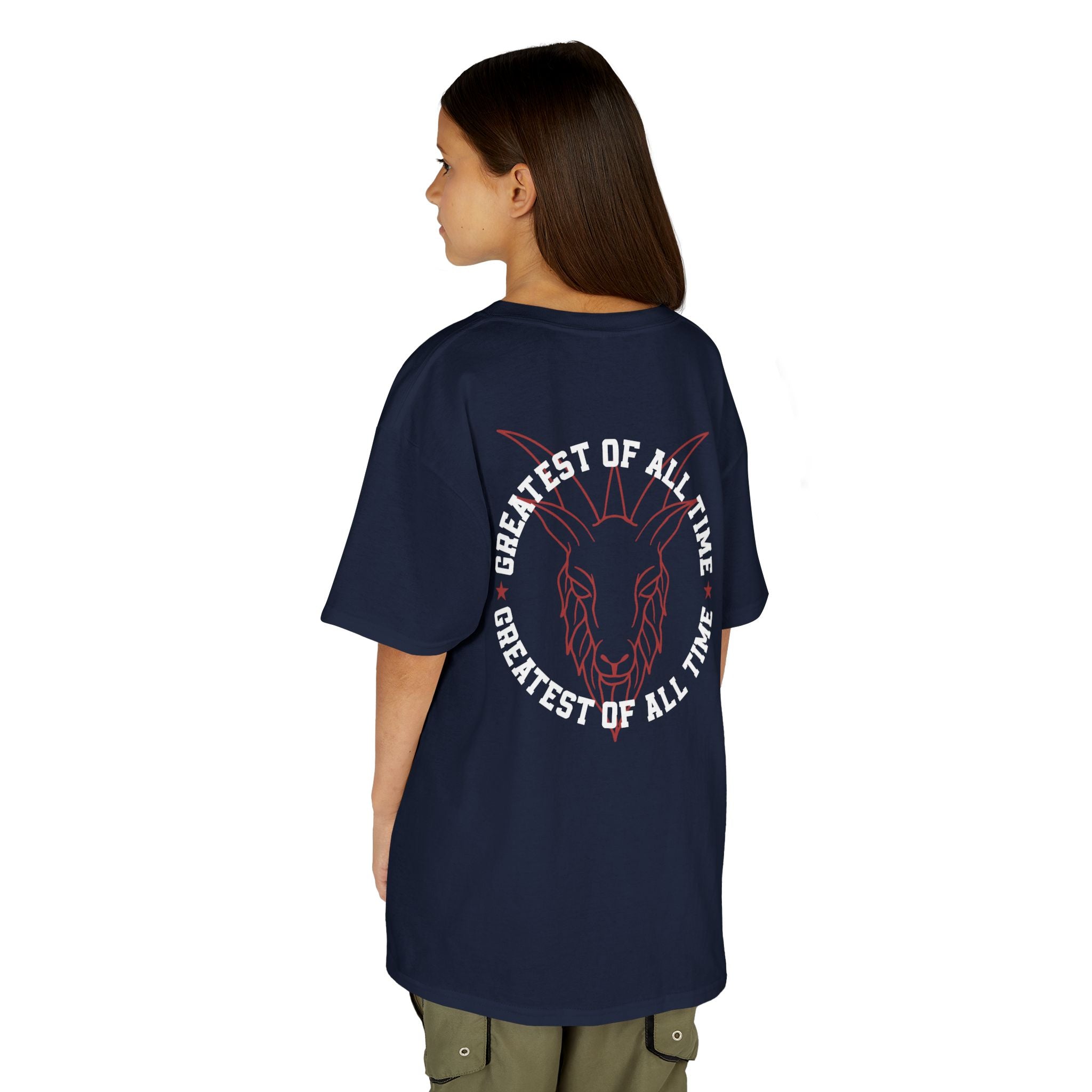 Kids Heavy Cotton™ Tee - Greatest of All Time Graphic Tee