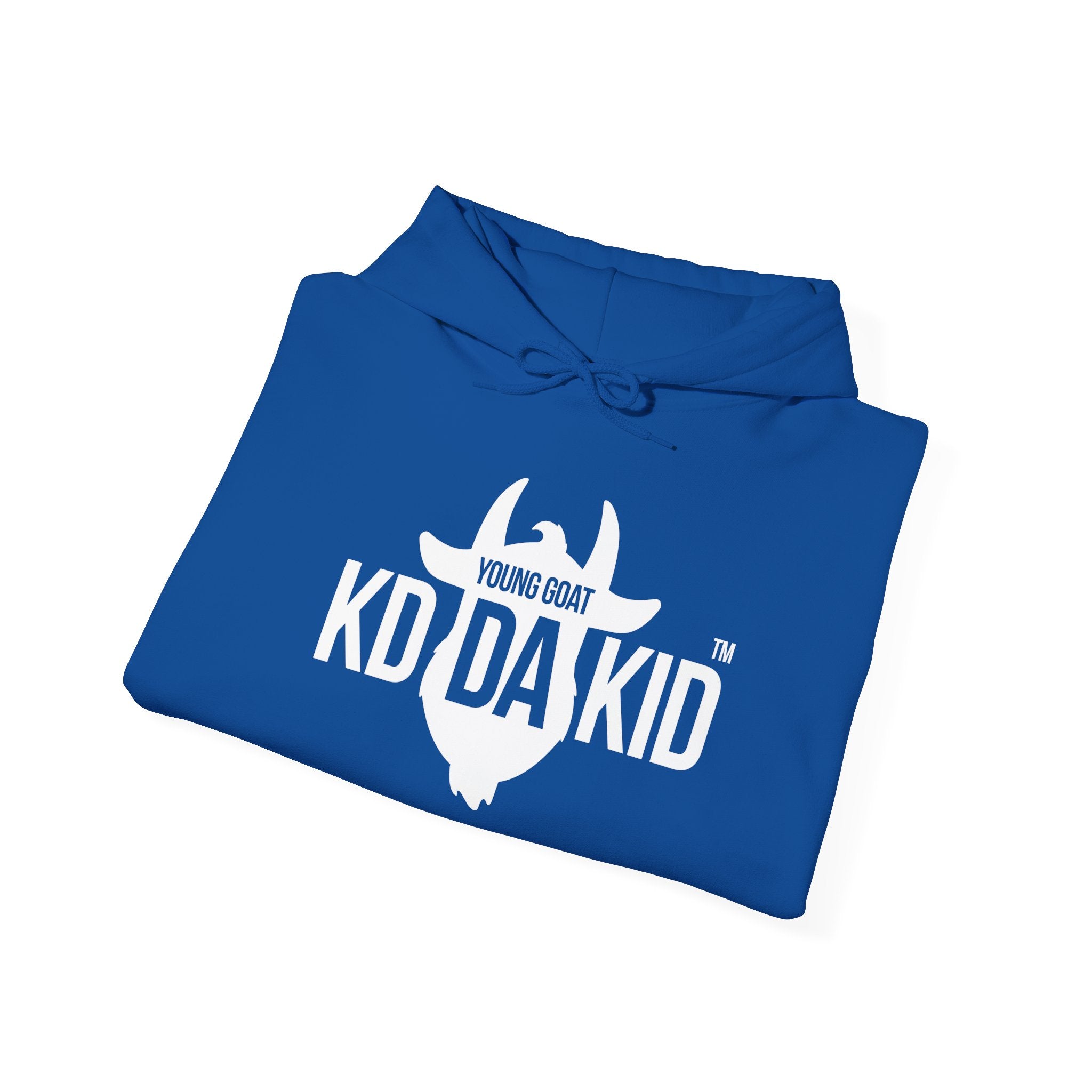 Young Goat KD Da Kid Hoodie, Unisex Heavy Blend Sweatshirt for Teens, Cool Streetwear, Casual Gift, Music Lover Apparel