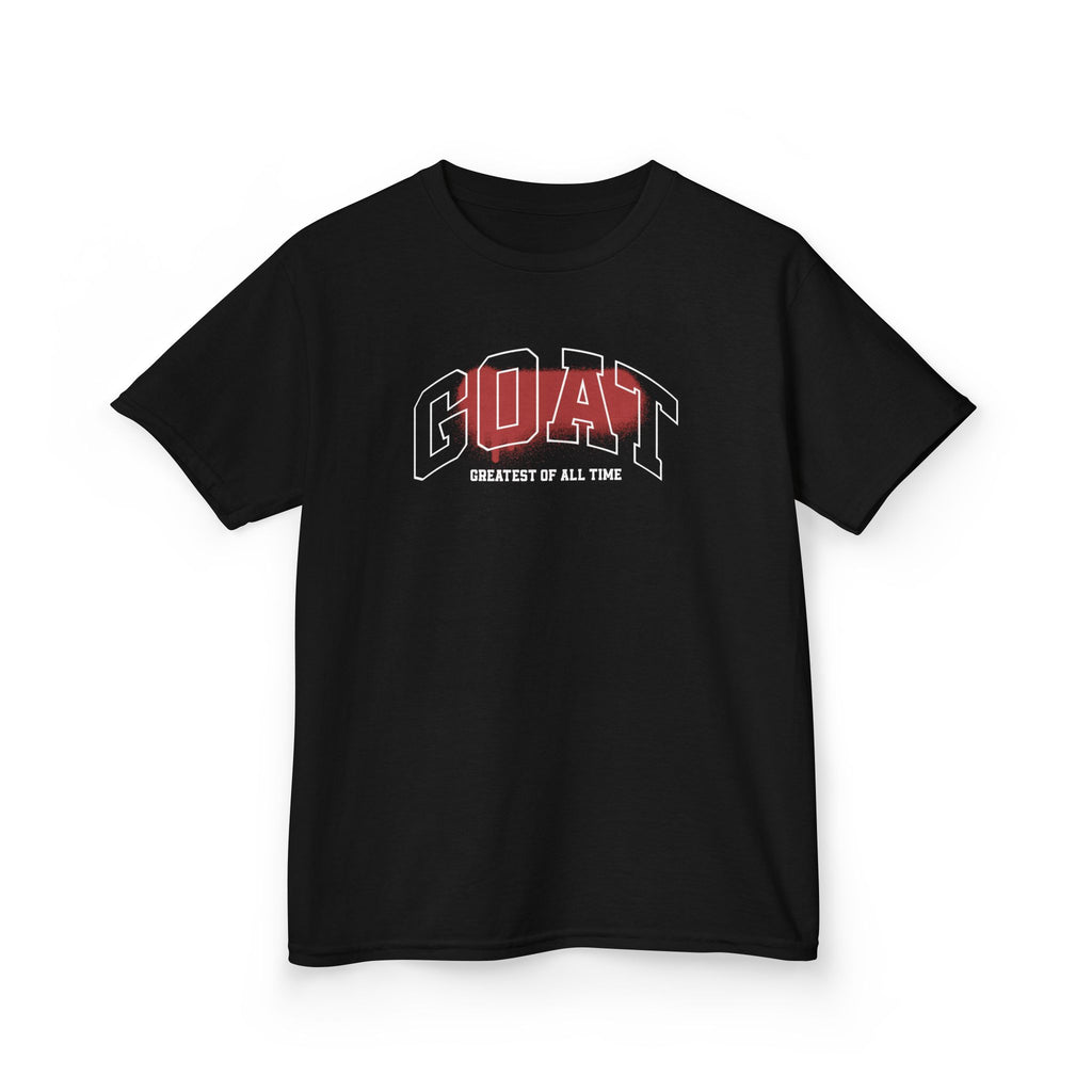Kids GOAT Graphic Tee - Greatest of All Time Shirt for Young Trendsetters