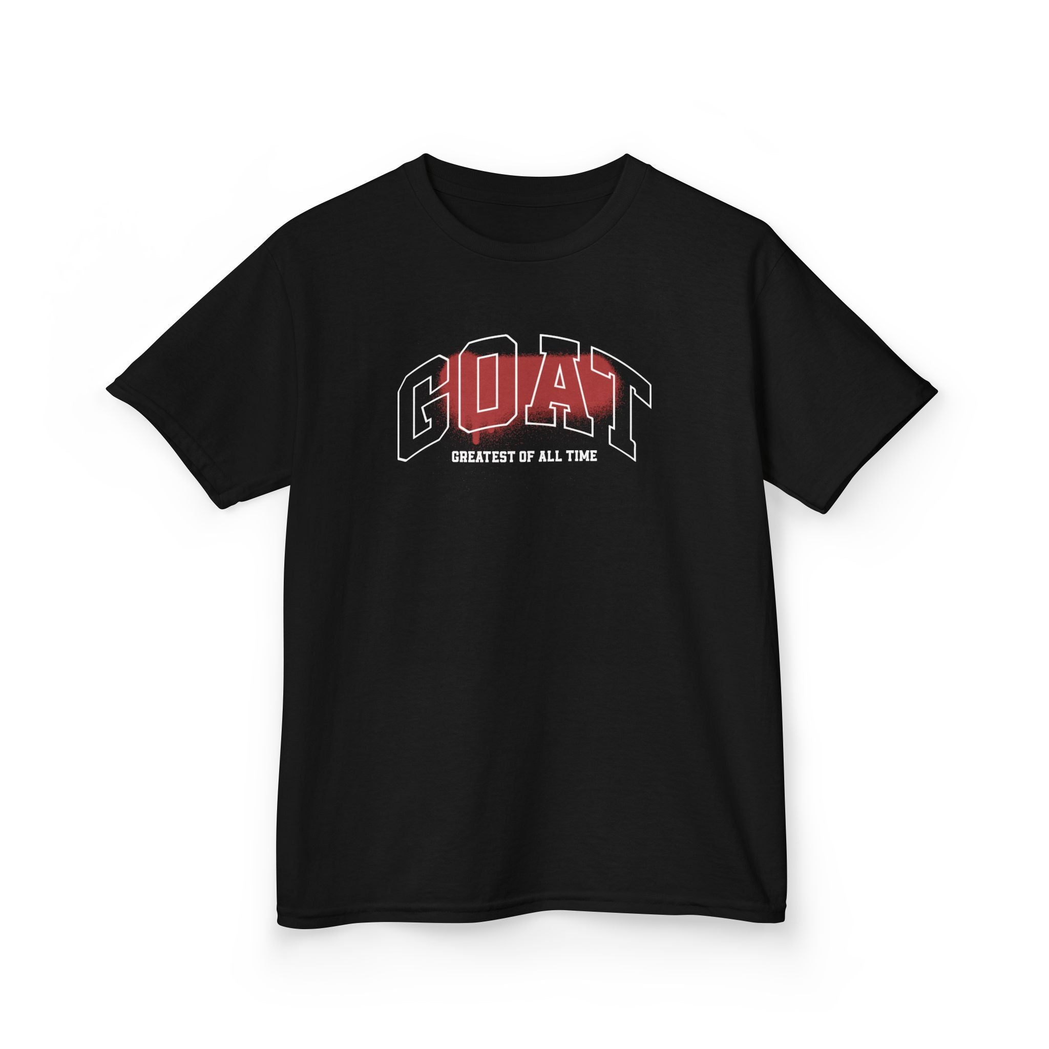 Kids GOAT Graphic Tee - Greatest of All Time Shirt for Young Trendsetters
