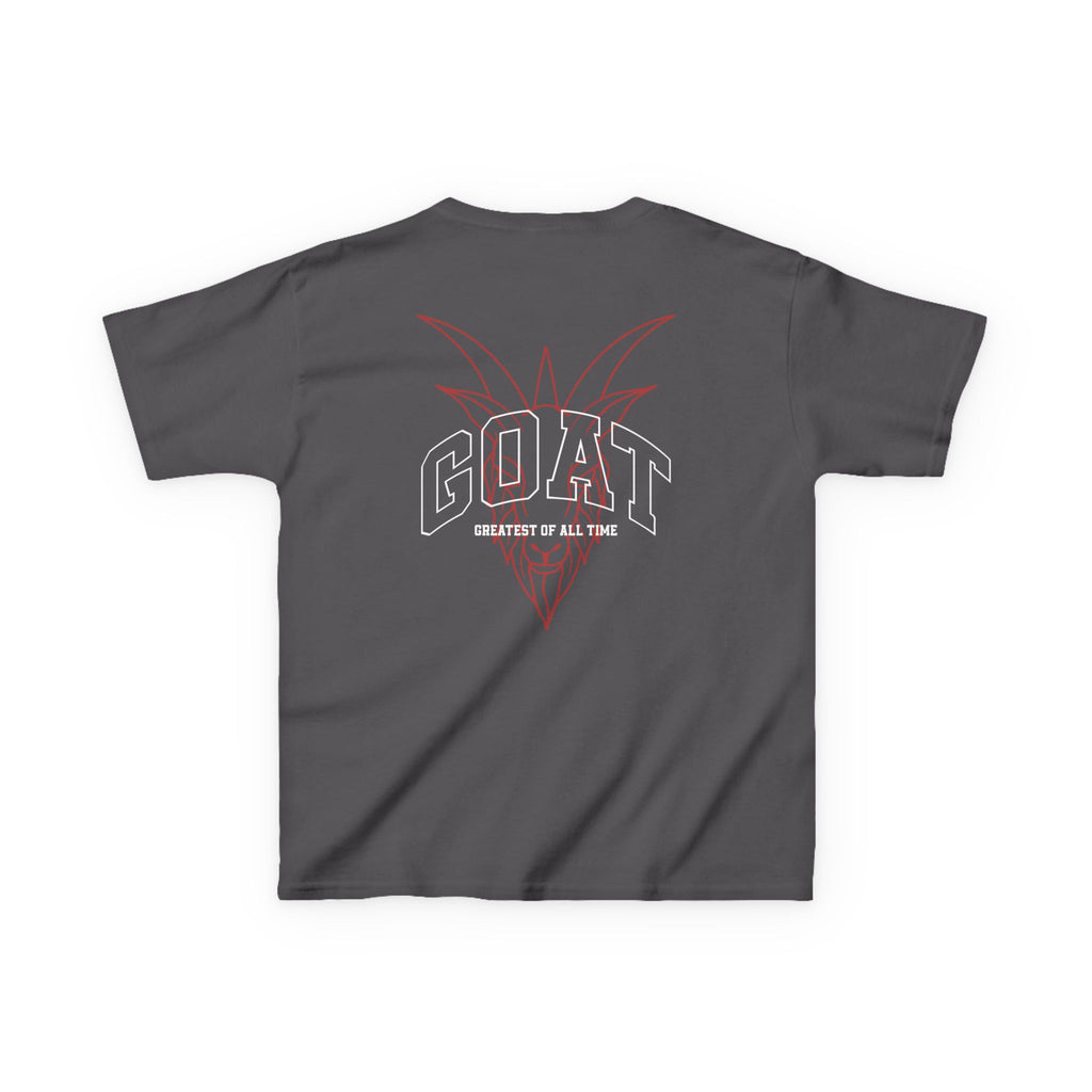 Kids GOAT Graphic Tee - Greatest of All Time Shirt for Young Trendsetters