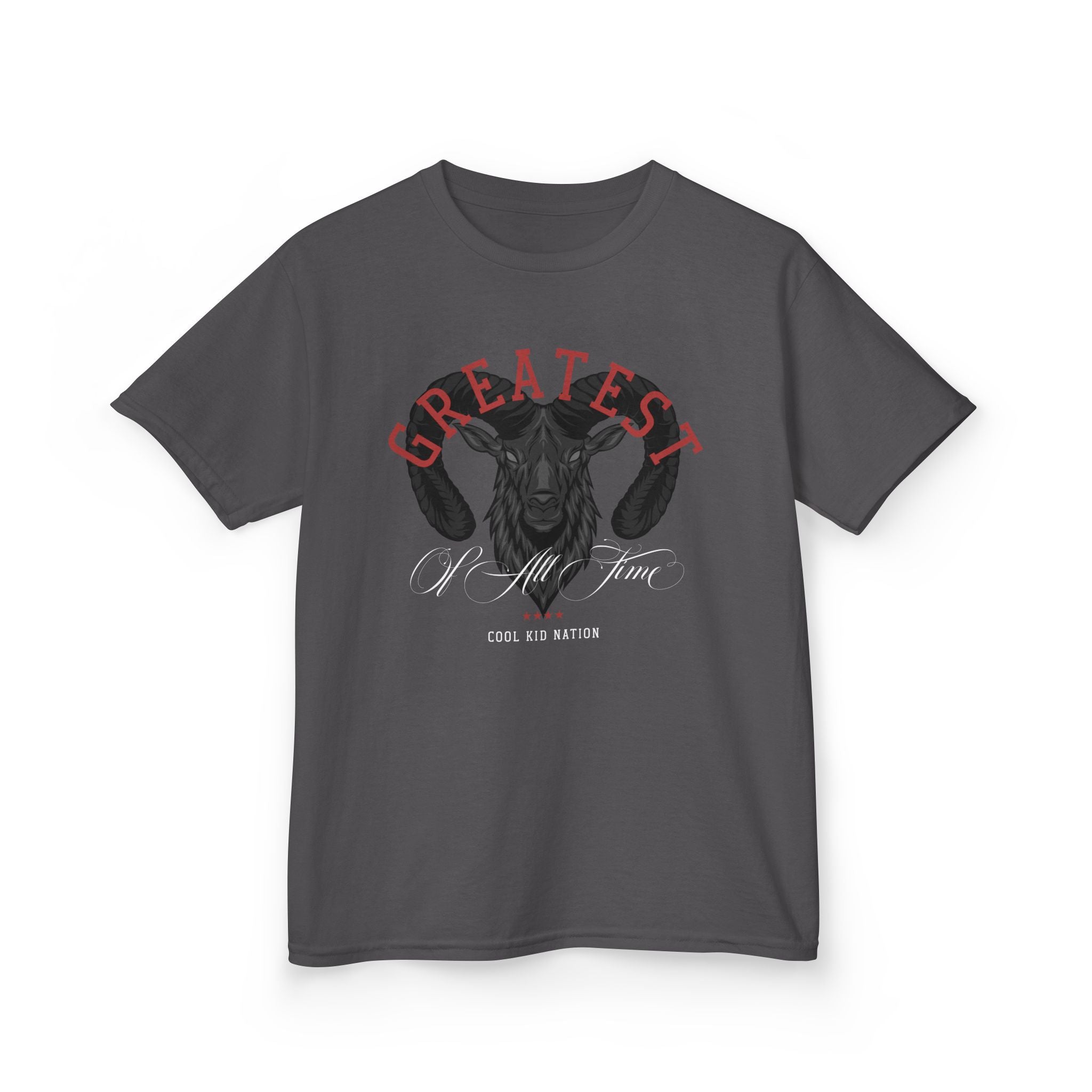 Kids 'Greatest of All Time' Heavy Cotton Tee - Cool Kid Nation