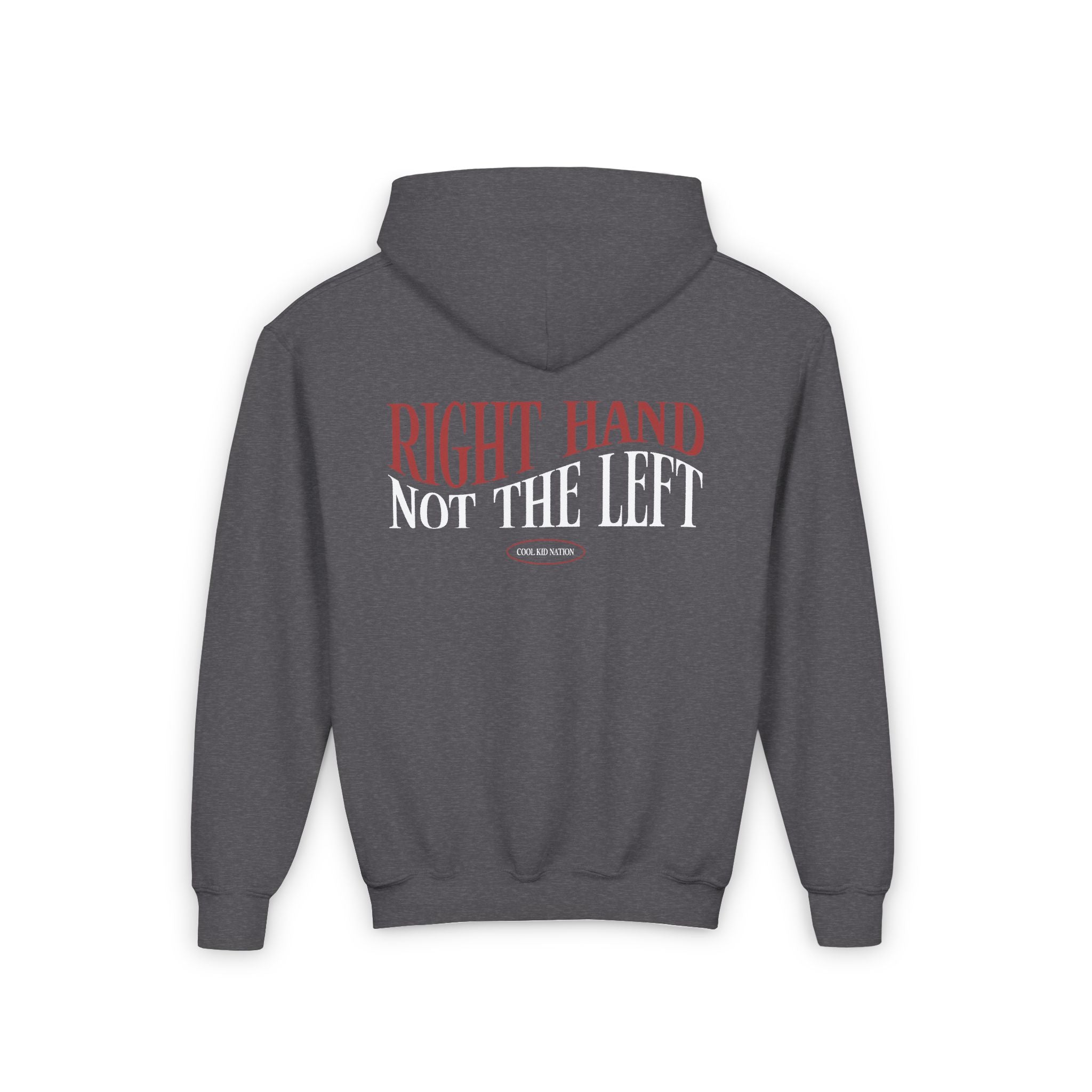Right Hand Not The Left Youth Hoodie