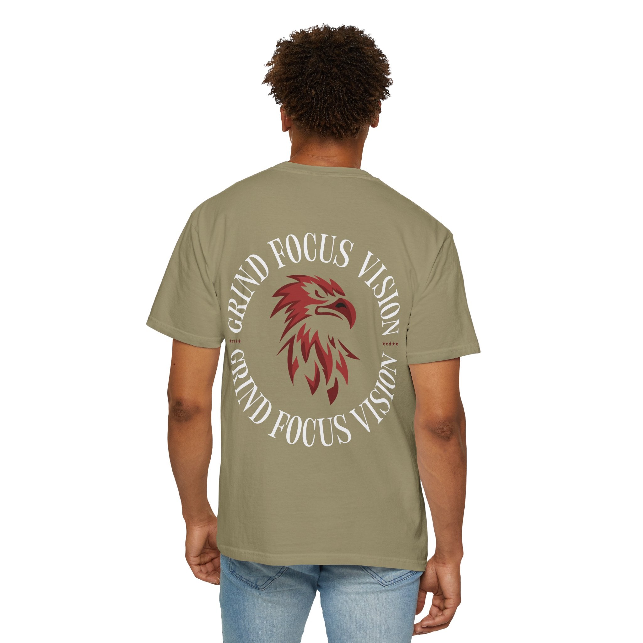 Unisex Grind Focus Vision T-Shirt - Motivational Graphic Tee for Everyday Wear