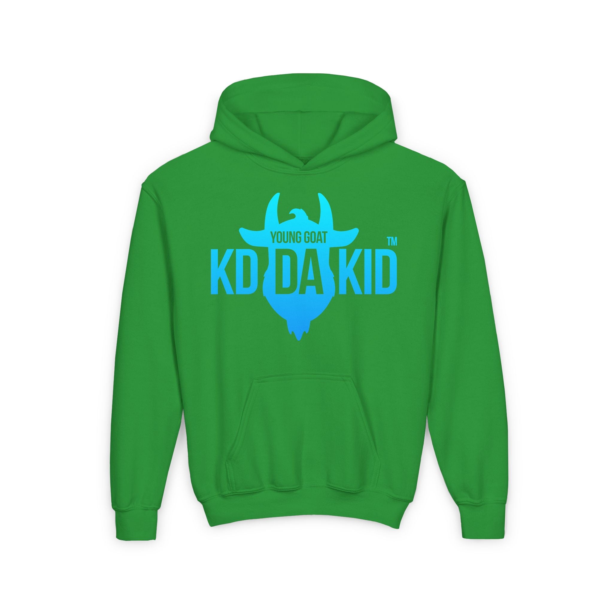Young Goat Kid Hoodie - Youth Heavy Blend Sweatshirt for Trendy Kids