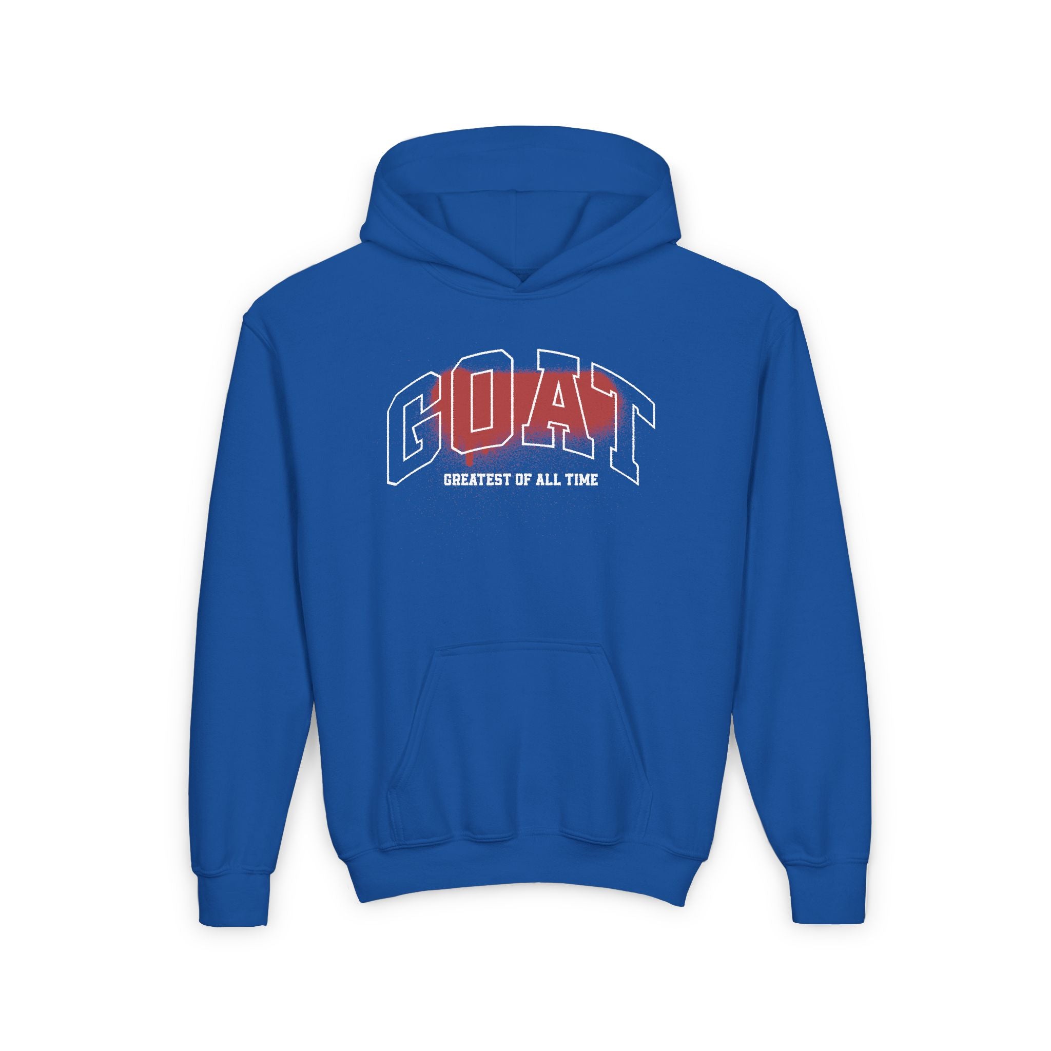 Goat Red Spray Paint Youth Hoodie