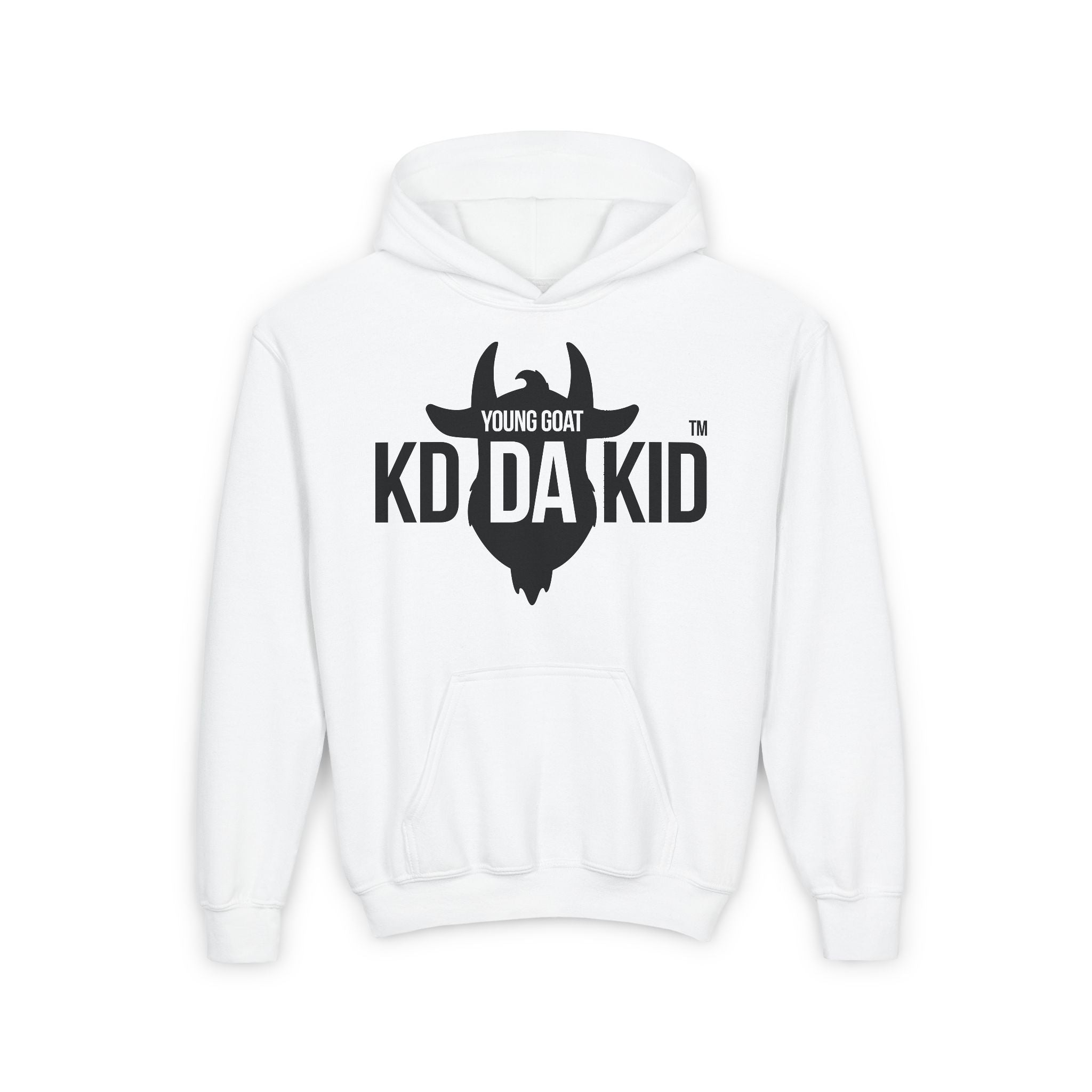 Youth Heavy Blend Hoodie - "Young Goat KD Da Kid" - Perfect Gift for Young Athletes